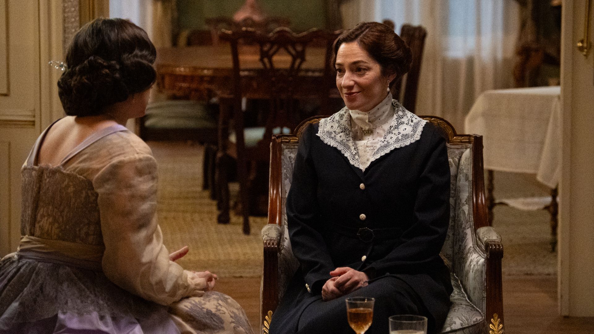 Alicia Moruno (Eugenia) in una scena de La Promessa