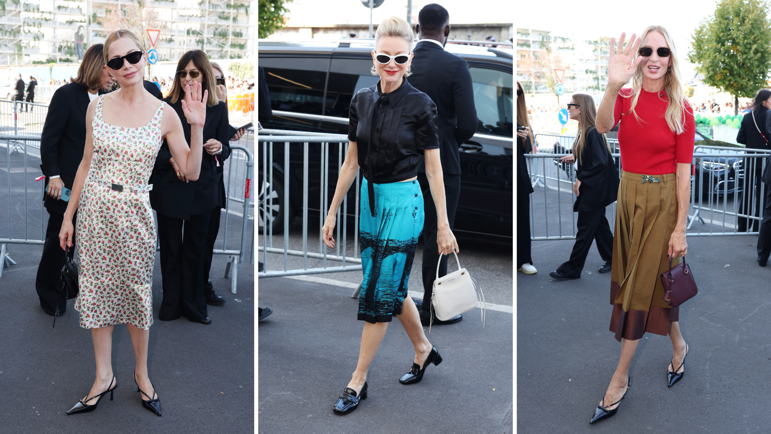 Michelle Williams, Naomi Watts, Uma Thurman - Credits Getty Images