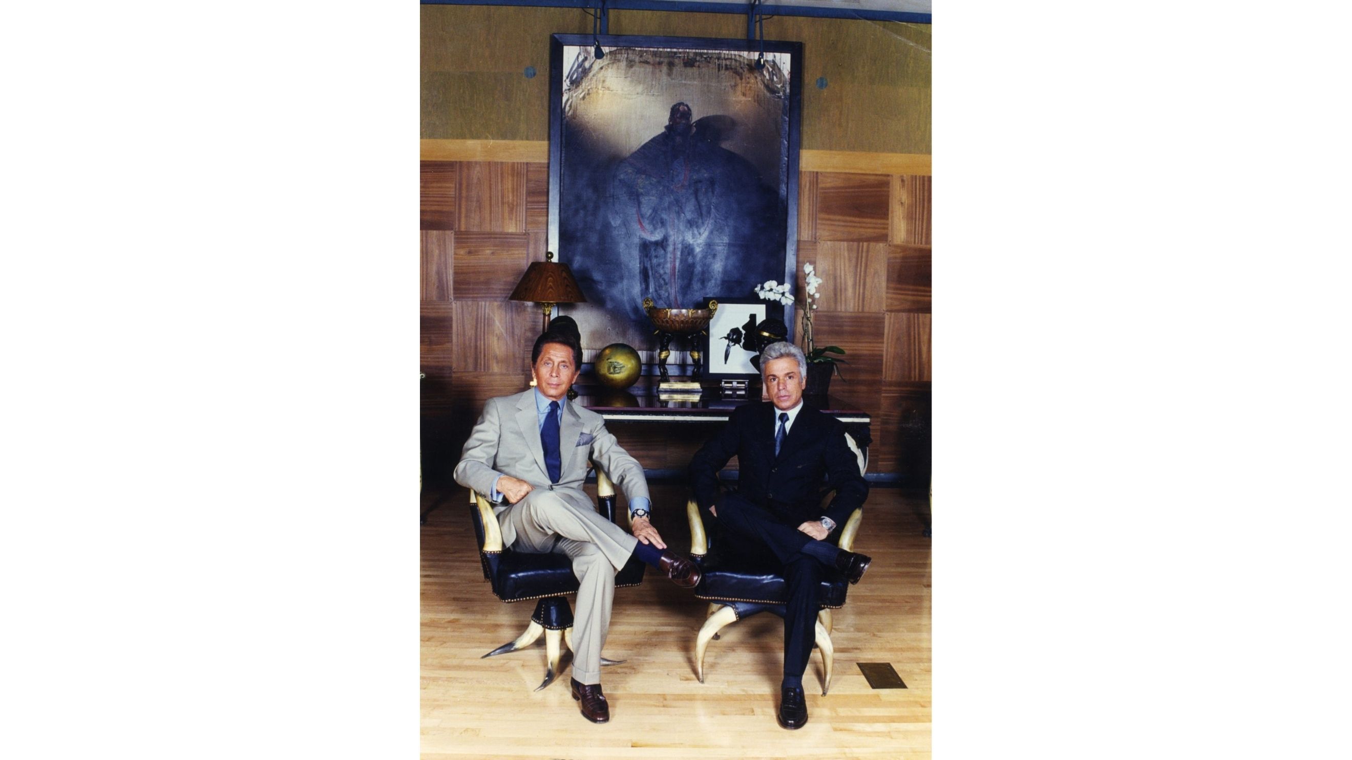 Valentino Garavani e Giancarlo Giammetti © Cristina Ghergo © FVG Services - Credits: Courtesy Press Office