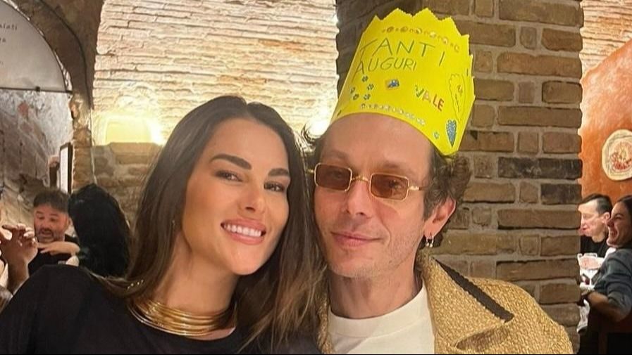 Francesca Sofia Novello e Valentino Rossi