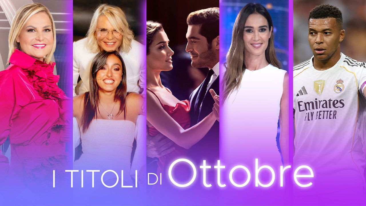 I titoli di ottobre da guardare gratis su Mediaset Infinity