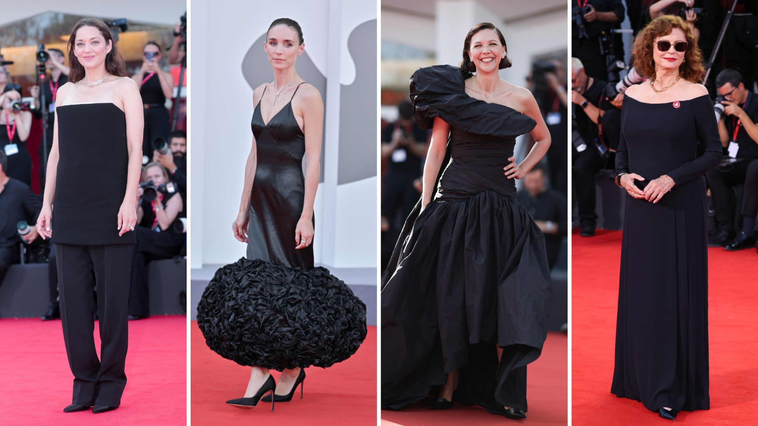 Da sinistra: Marion Cotillard; Rooney Mara; Maggie Gyllenhaal; Susan Sarandon - Credits Getty Images 
