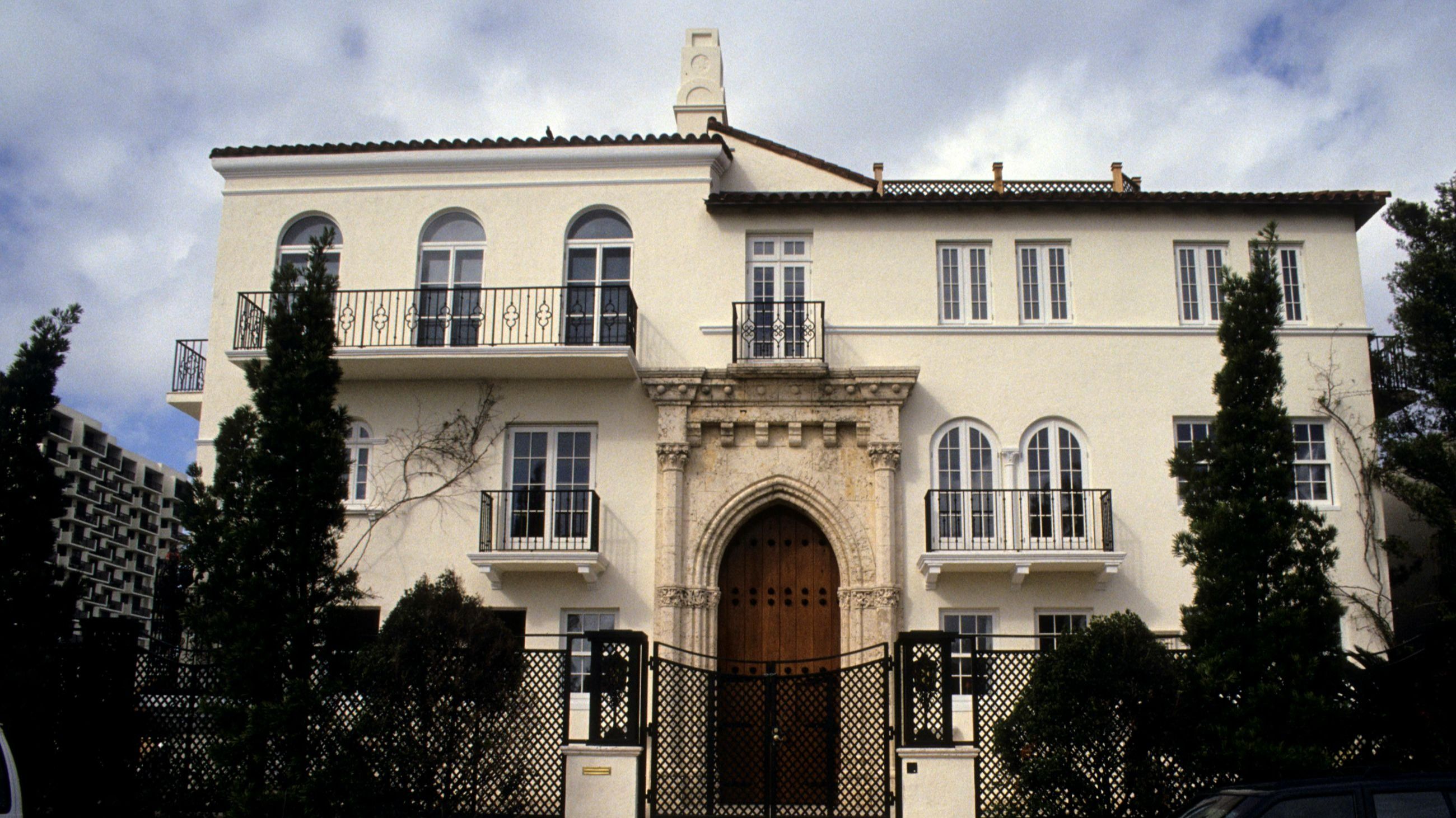 Casa Casuarina, la villa Anni ’30 di Gianni Versace a Miami; 1994 - Credits: Getty Images