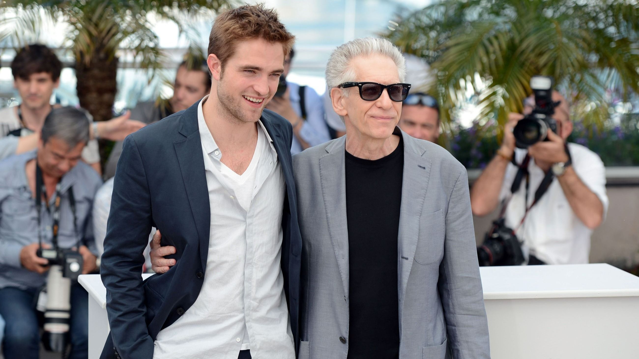 Robert Pattinson e David Cronenberg alla 65ª edizione del Festival di Cannes - Credits Getty images