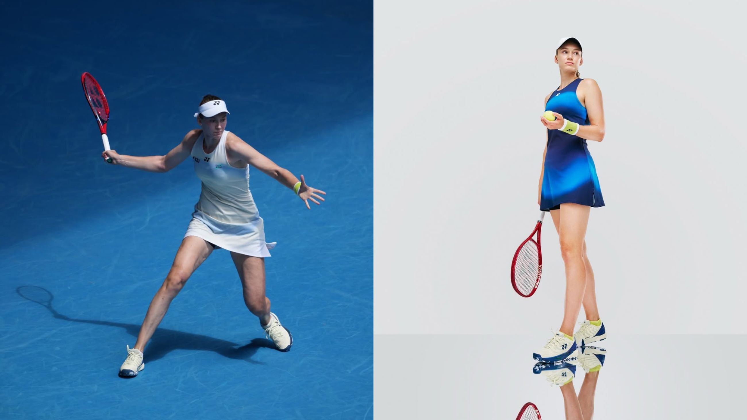 Immagini tratte dal profilo Instagram di Yonex Tennis