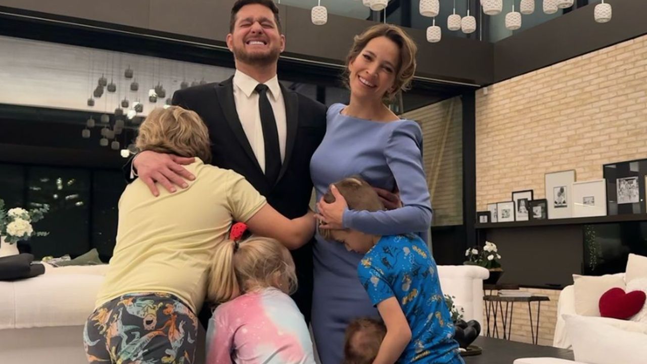 Michael Bublé, lo scatto con tutta la famiglia (Instagram_@michaelbuble)
