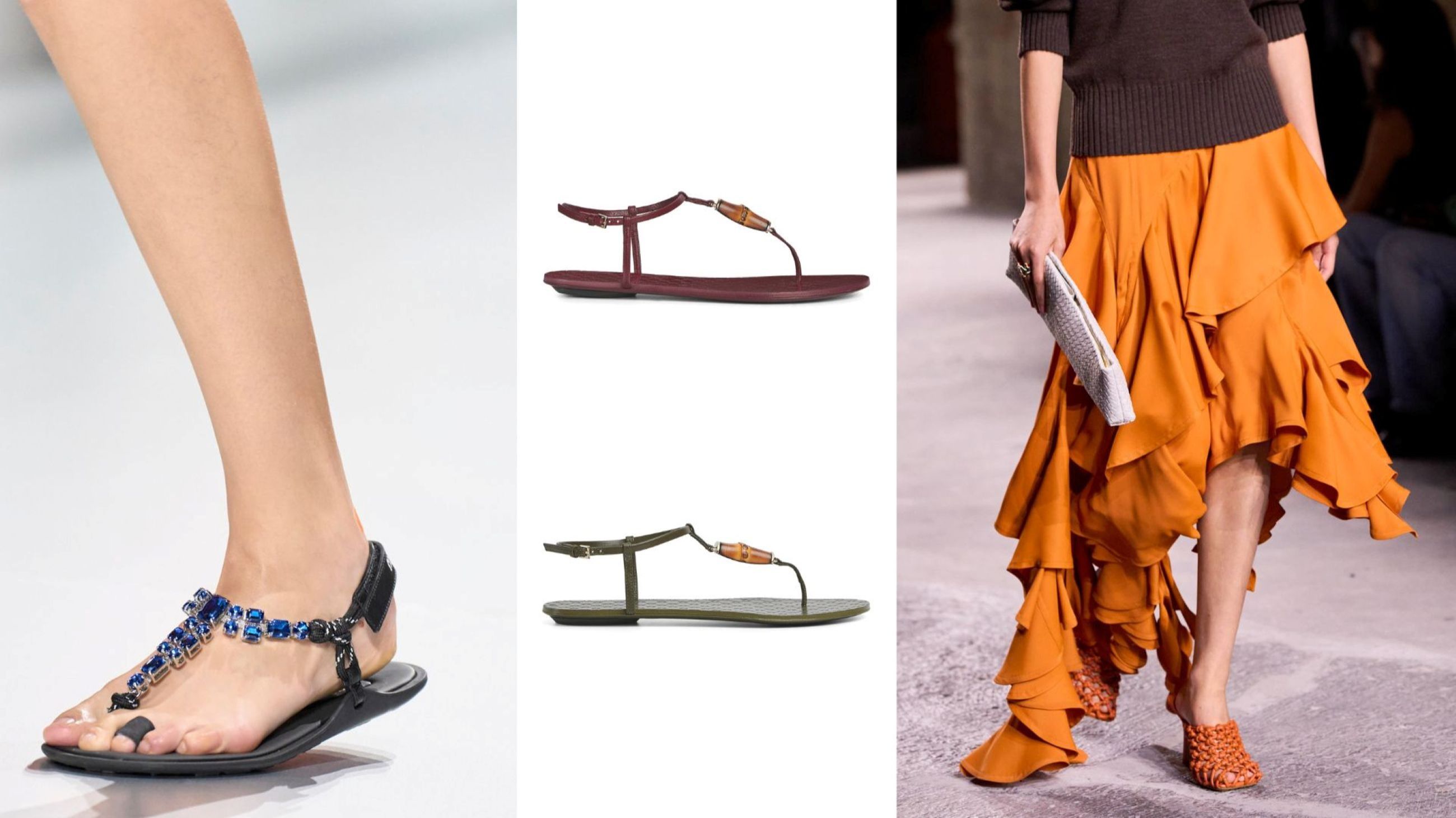 Miu Miu SS25, Gucci SS25, Bottega Veneta SS25, Credit Launchmetrics.com/Spotlight 