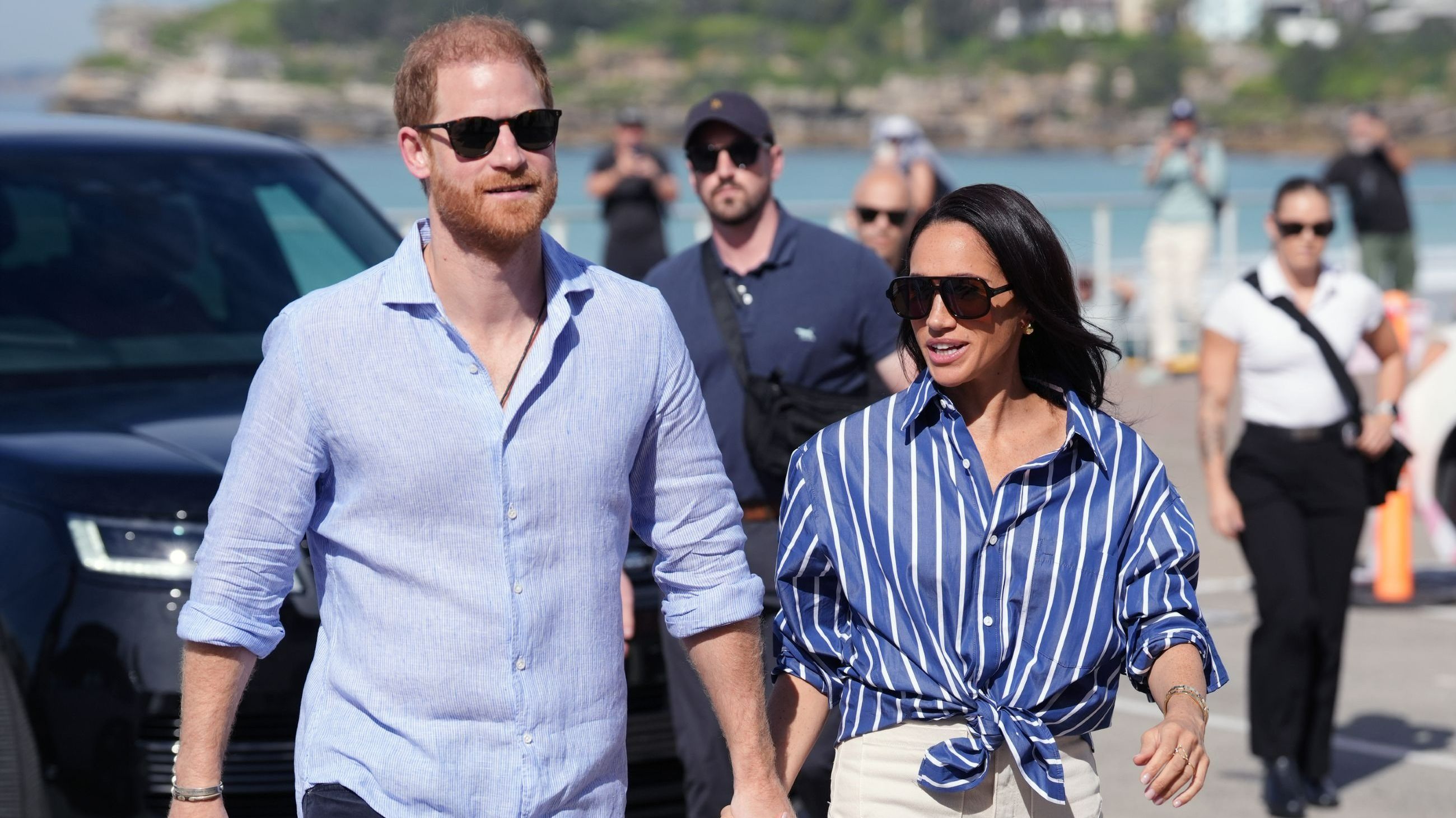 Meghan Markle in compagnia del Principe Harry, Sydney - Credits Getty Images 