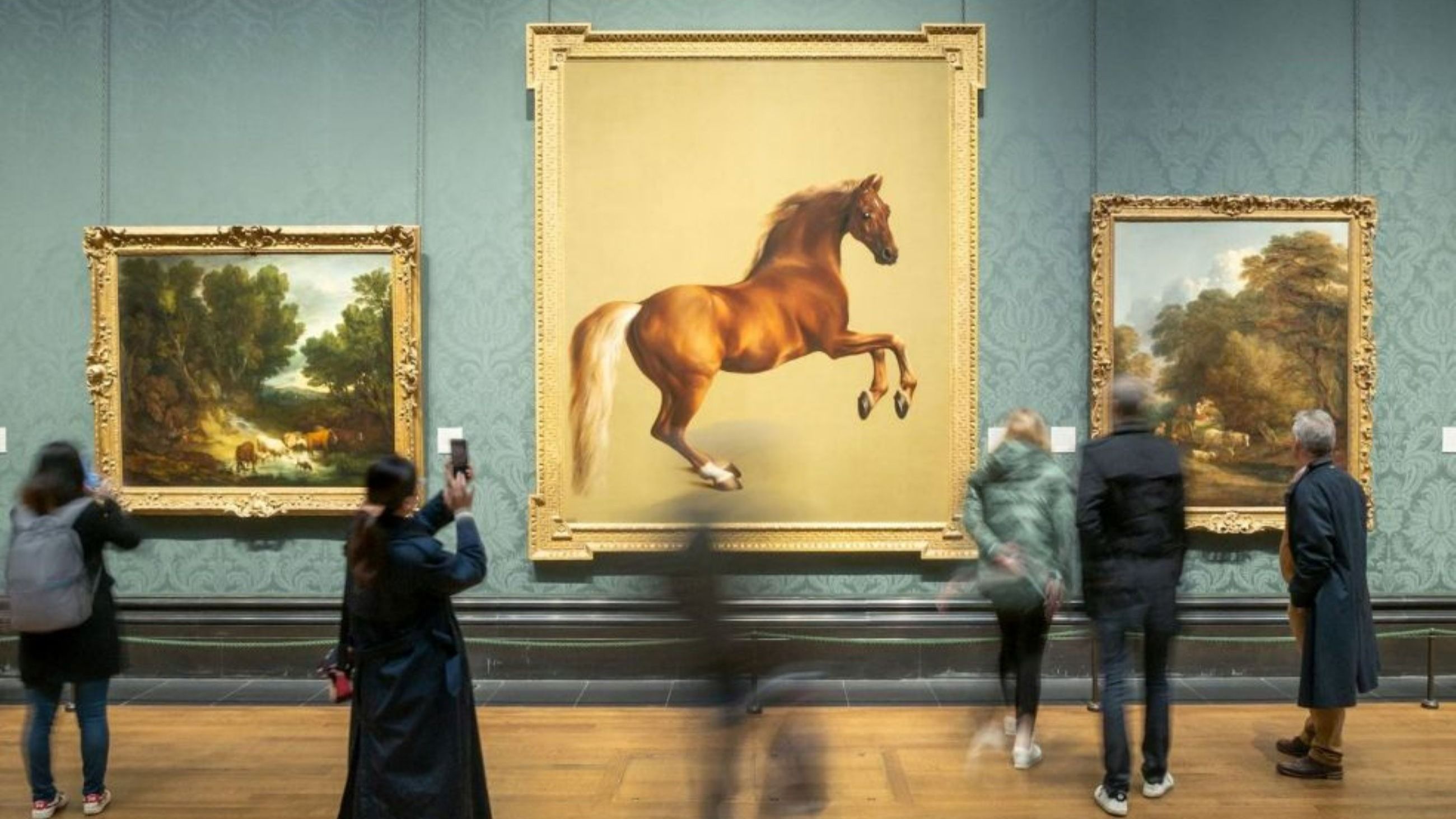 L’olio su tela Whistlejacket ritrae il meraviglioso purosangue di proprietà del secondo marchese di Rockingham. Realizzato dal pittore equestre George Stubbs, il dipinto è conservato alla National Gallery di Londra; 1762 - Credits: https://www.nationalgallery.org.uk/