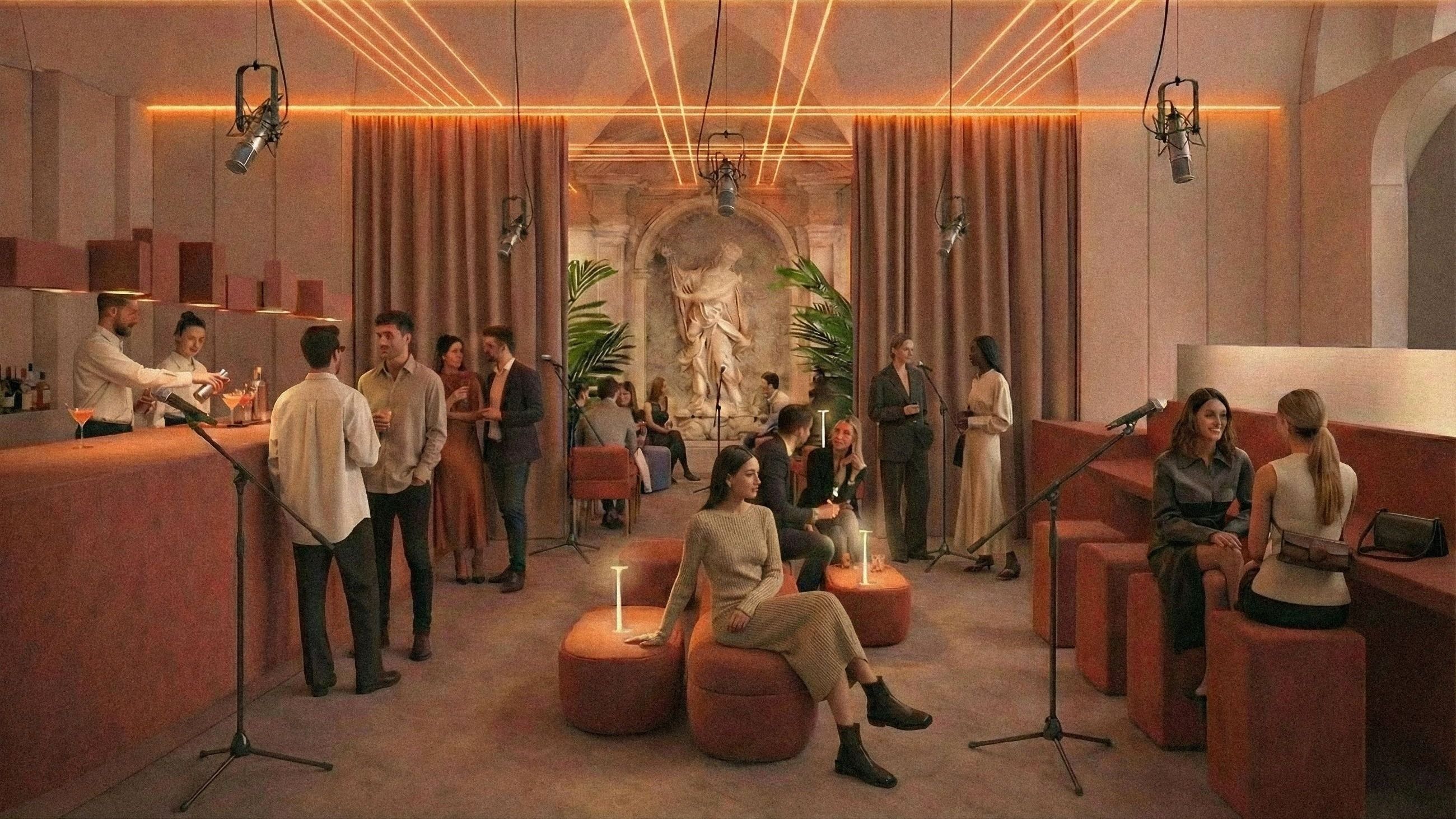 Palazzo Litta, Bar Adrenalina by DebonaDemeo - Courtesy Press Office