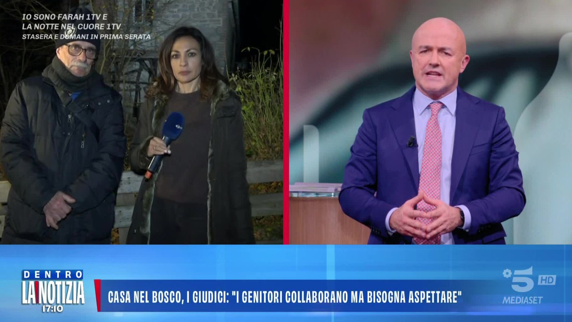 Il caso della famiglia nel bosco a Dentro la notizia