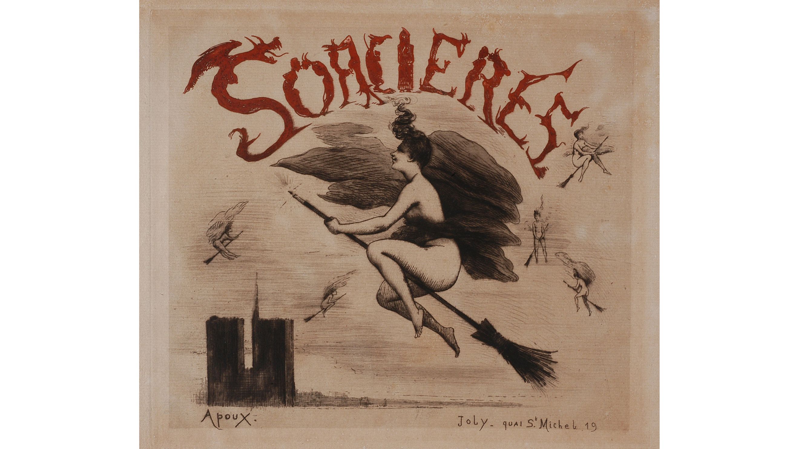 Joseph Apoux, Le streghe – c.a. 1888, collezione Invernizzi - Courtesy Press Office