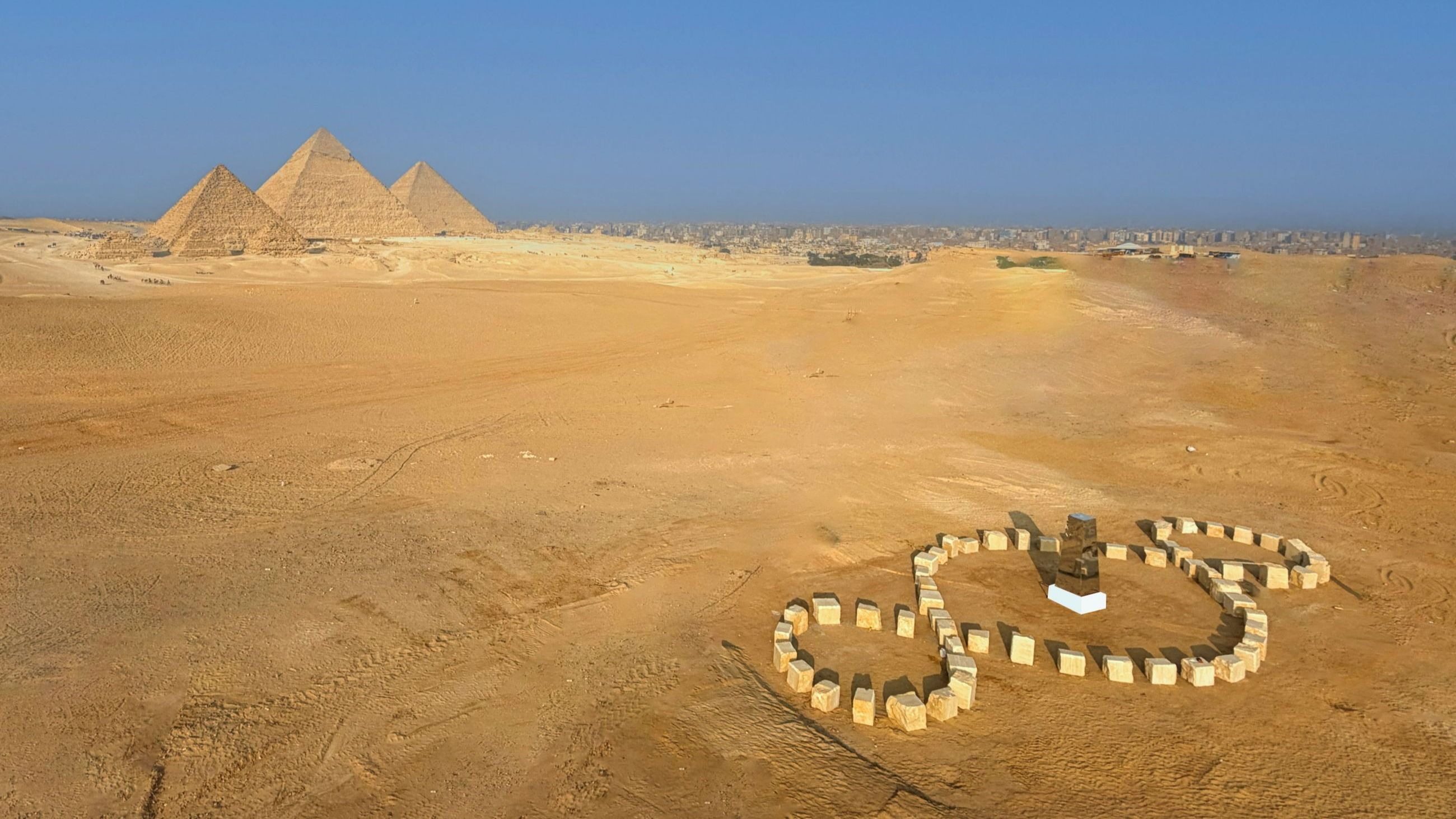 Terzo Paradiso, Giza - Courtesy Press Office