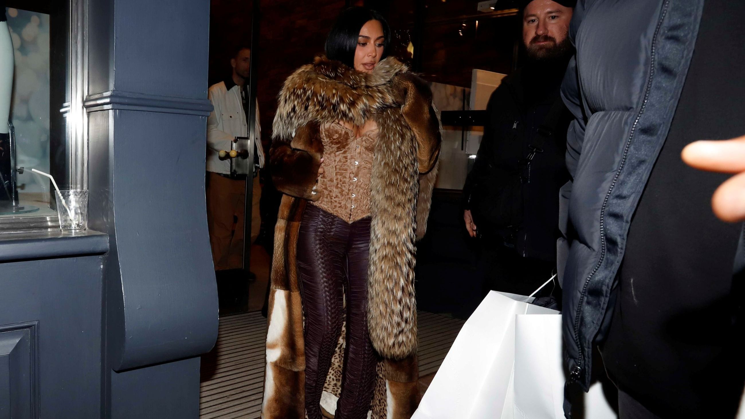 Kim Kardashian ad Aspen, in Colorado, il 1º gennaio 2026 - Credits: Getty Images