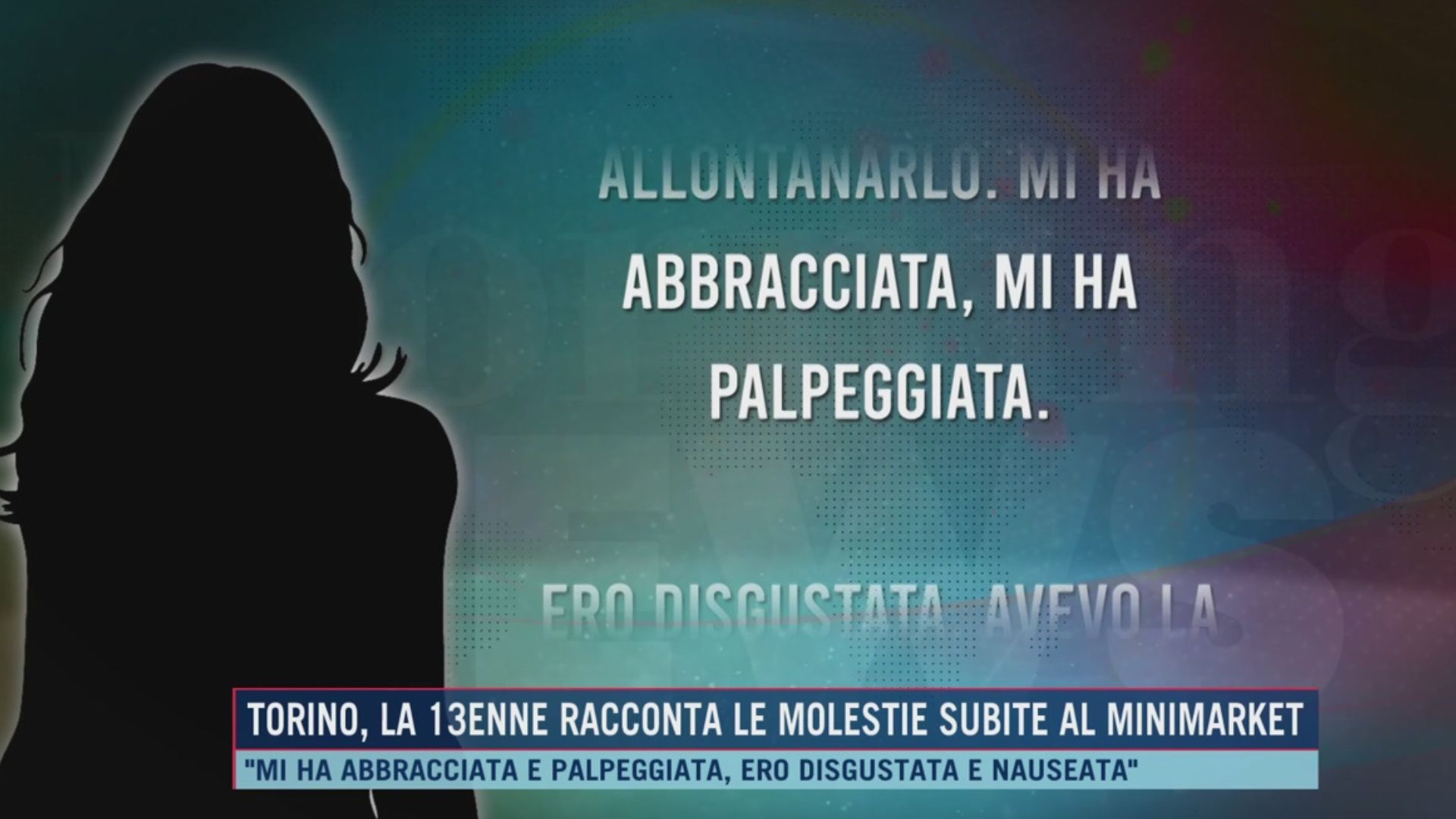 A Morning News il racconto della 13enne abusata a Torino