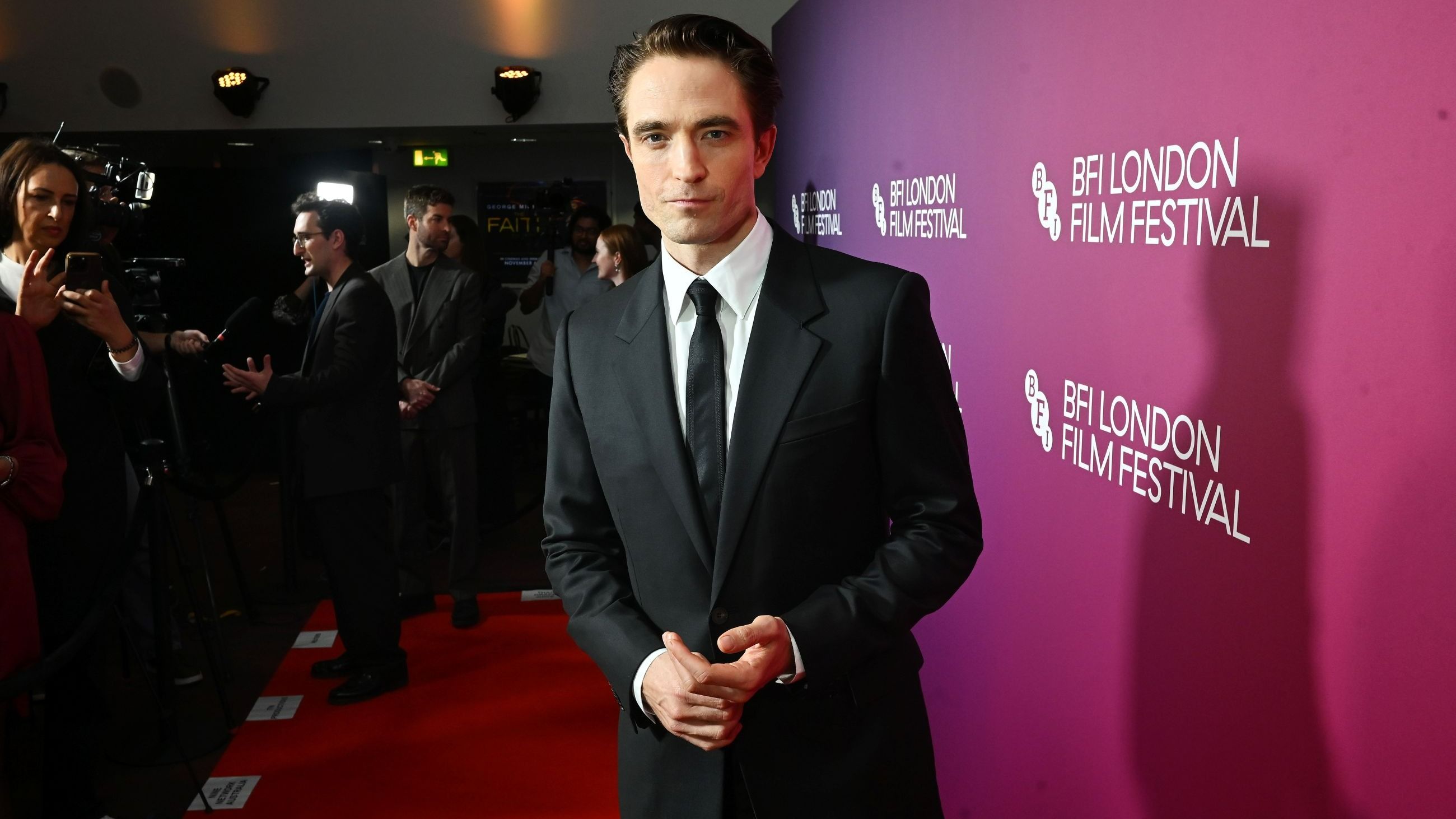 Robert Pattinson alla proiezione di “Primetime” per la 70esima edizione dei BFI London Film Festival - Credits Getty Images