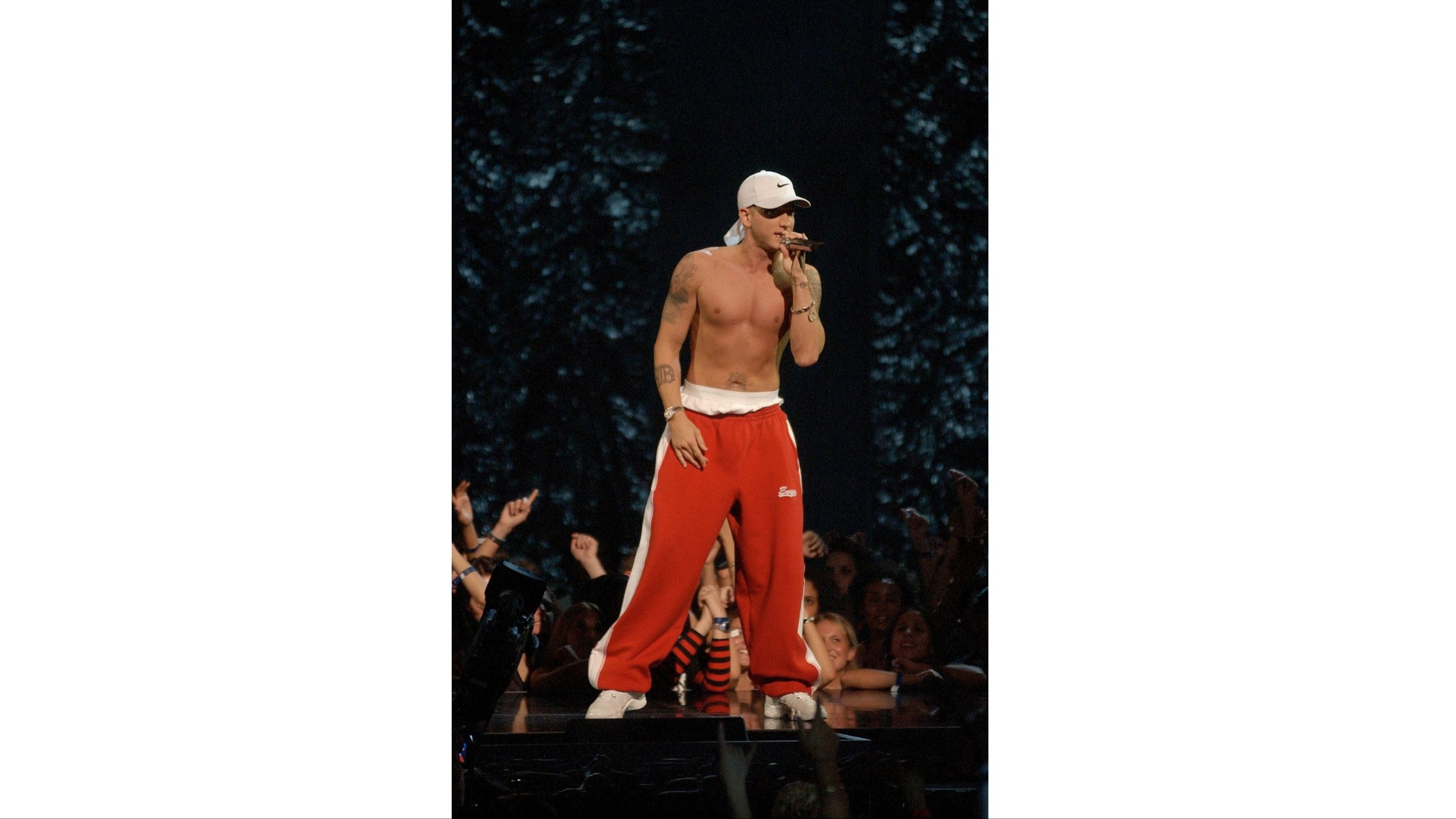 Eminem agli MTV Video Music Awards 2002
Credits: Getty Images
