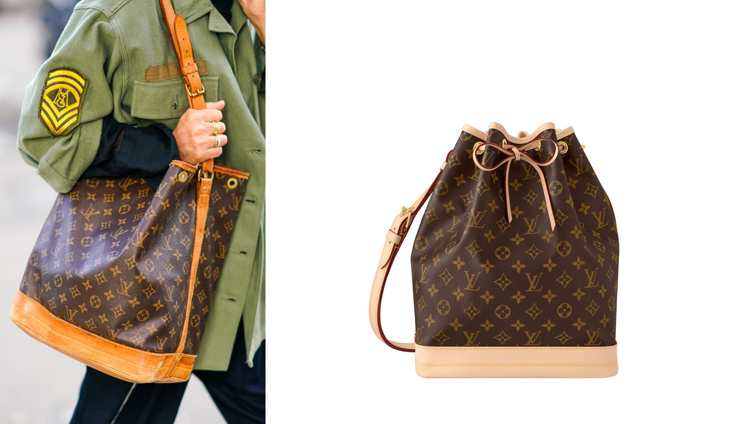 Da sinistra: Street style - Credits: Getty Images; Louis Vuitton