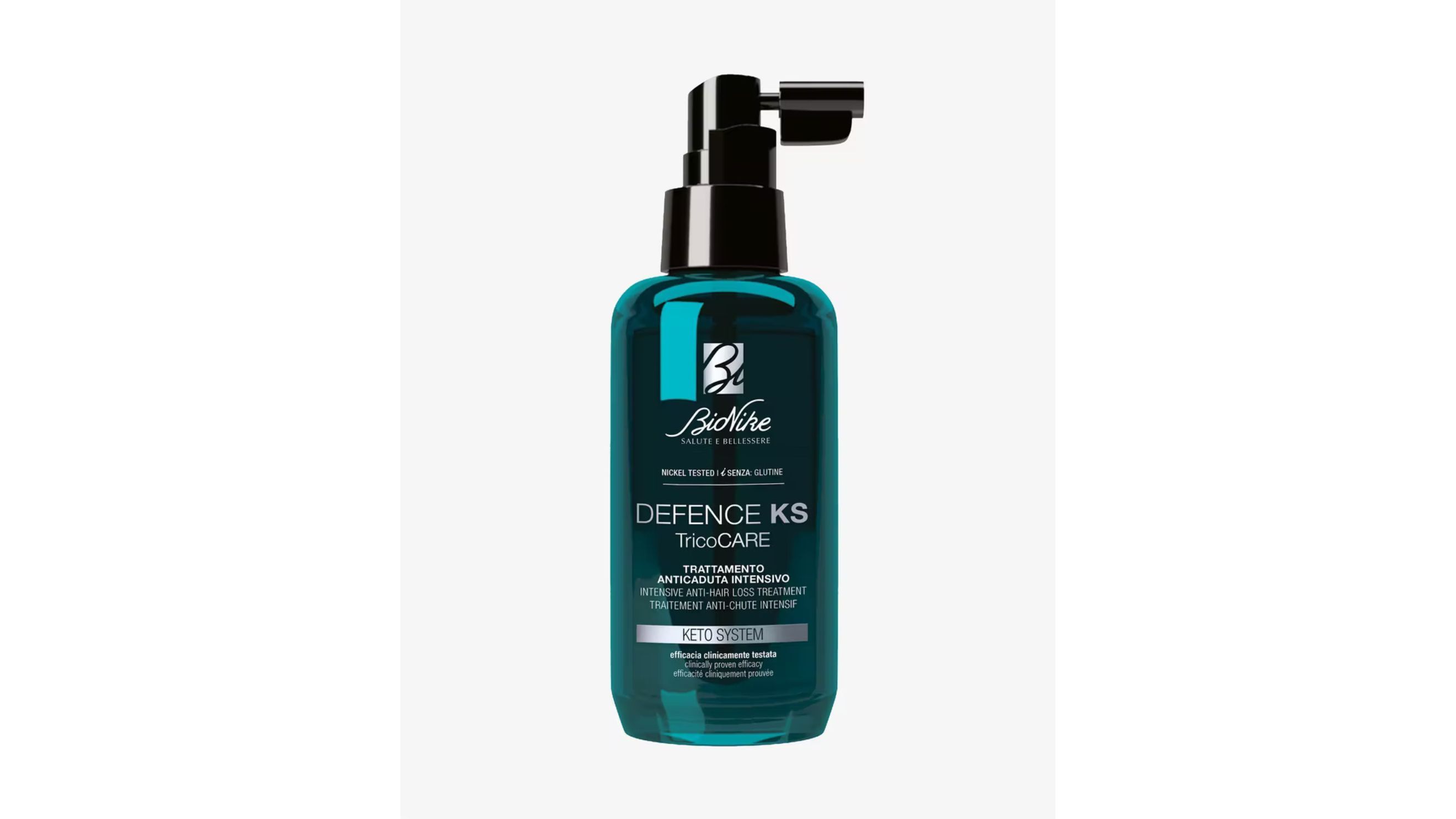 Bionike, Defence KS Tricocare Trattamento Anticaduta Intensivo
Credits: Courtesy Press Office