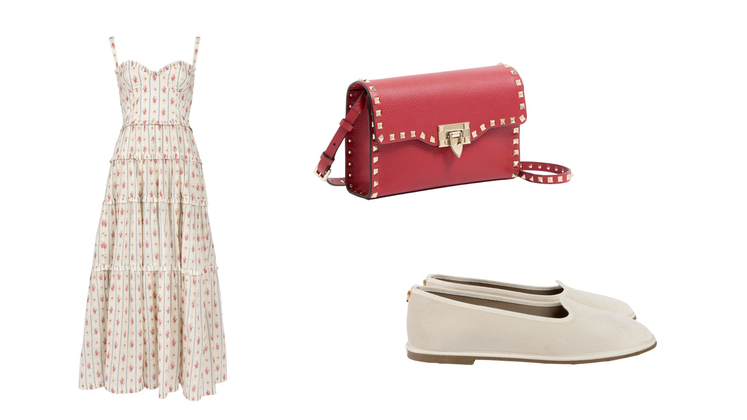 Abito, Luisa Beccaria; borsa, Valentino; friulane, Le Regine del Forte