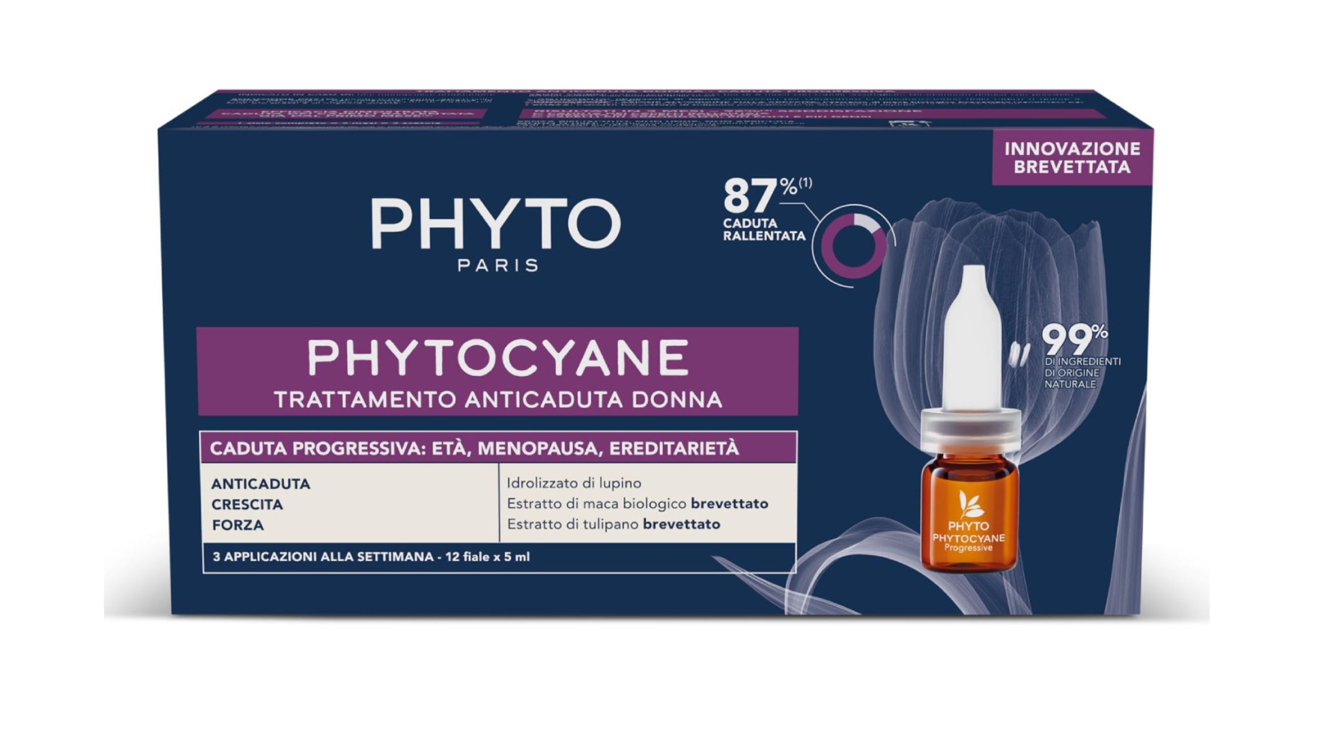 Phyto, Phytocyane Trattamento Anti Caduta Donna
Credits: Courtesy Press Office
