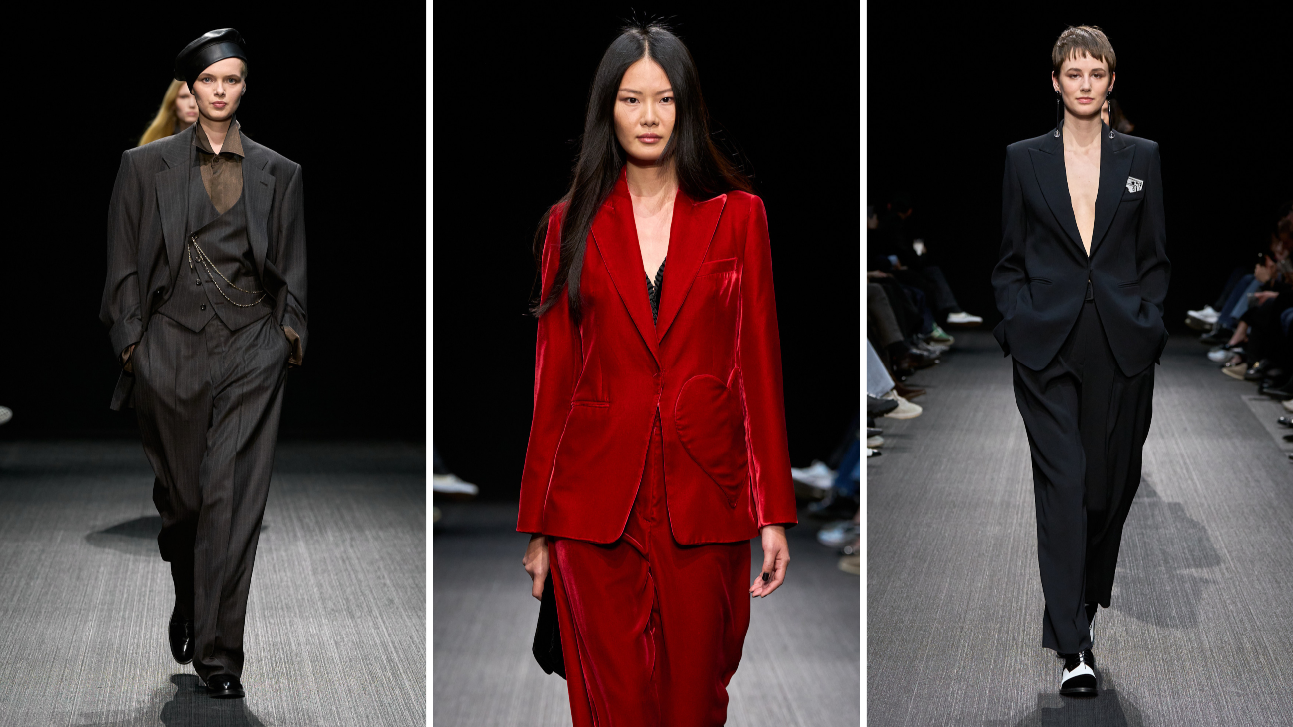Dalla sfilata di Emporio Armani FW2526 - Credits: Launchmetrics.com/Spotlight
