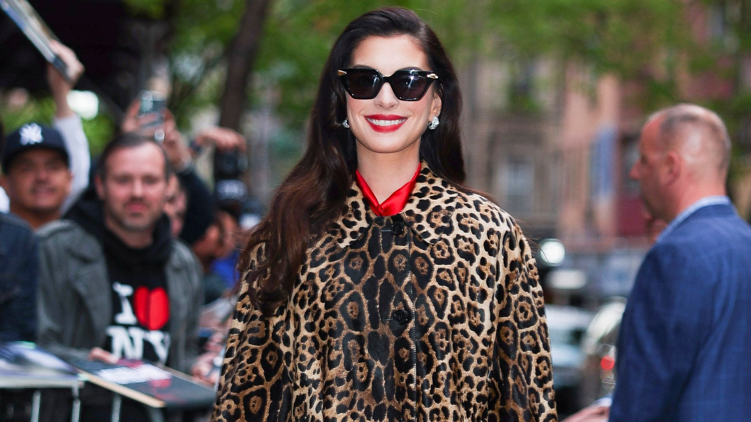 Anne Hathaway vista alla proiezione di "Il diavolo veste Prada 2" della NYC Cinema Society al Metrograph nel Lower East Side il 28 aprile 2026 a New York City - Credits Getty Images