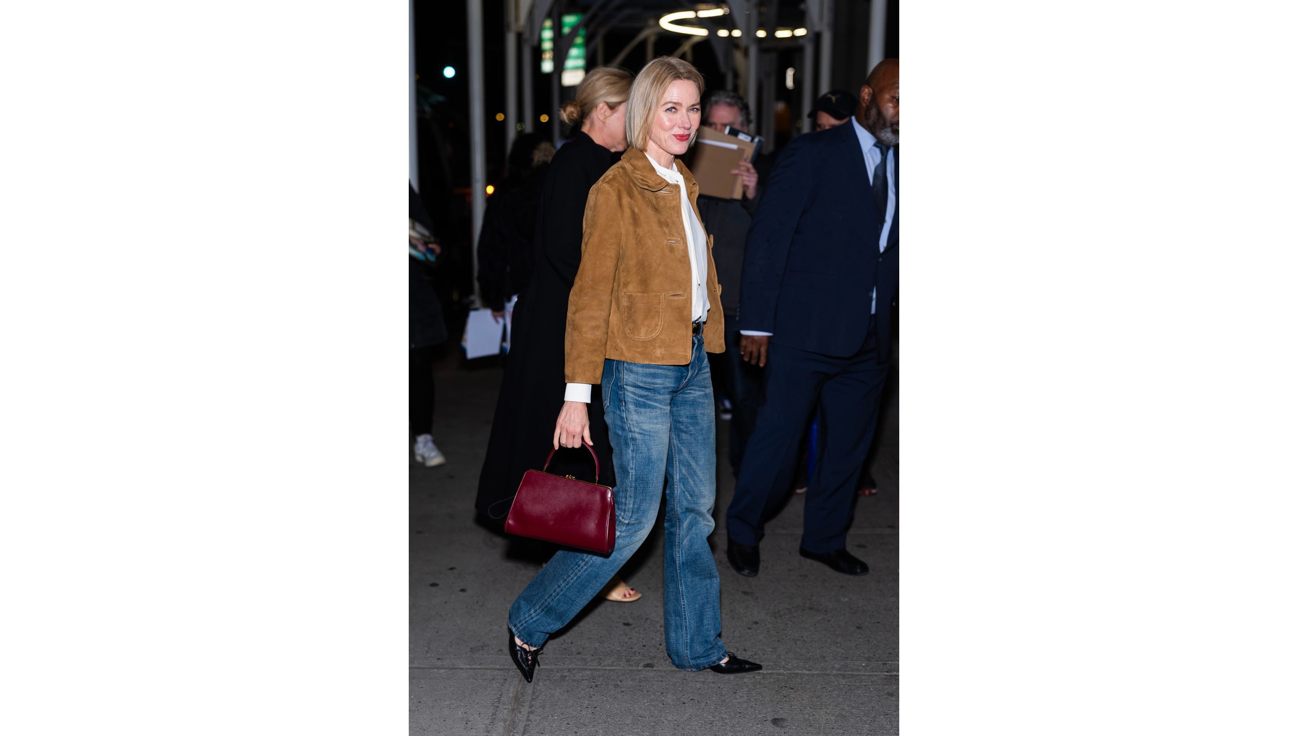 Naomi Watts è stata avvistata a SoHo il 28 marzo 2025 a New York City - Credits: Getty Images