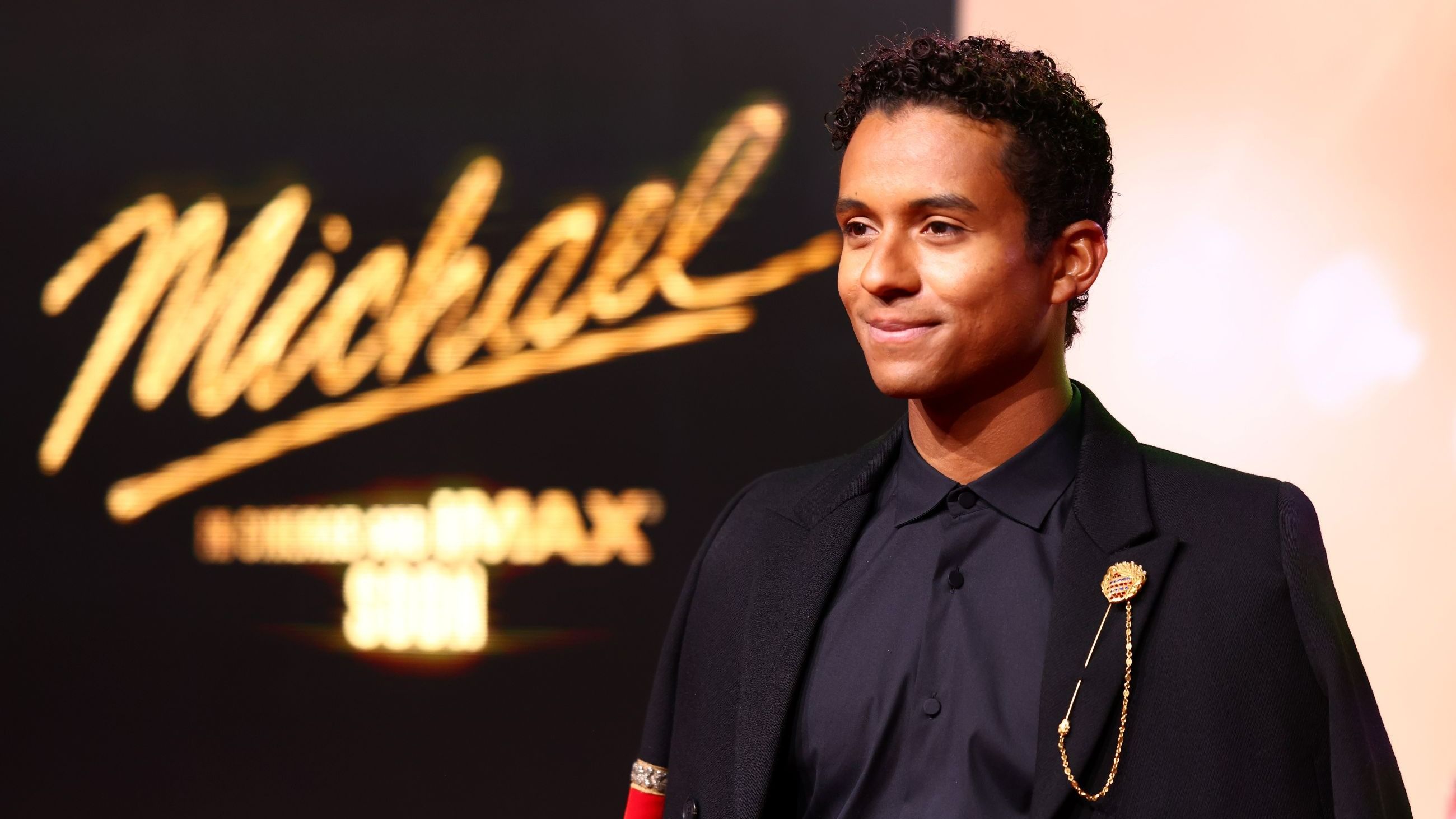 Jaafar Jackson partecipa alla prima mondiale per i fan del film “Michael” - Credits Getty Images