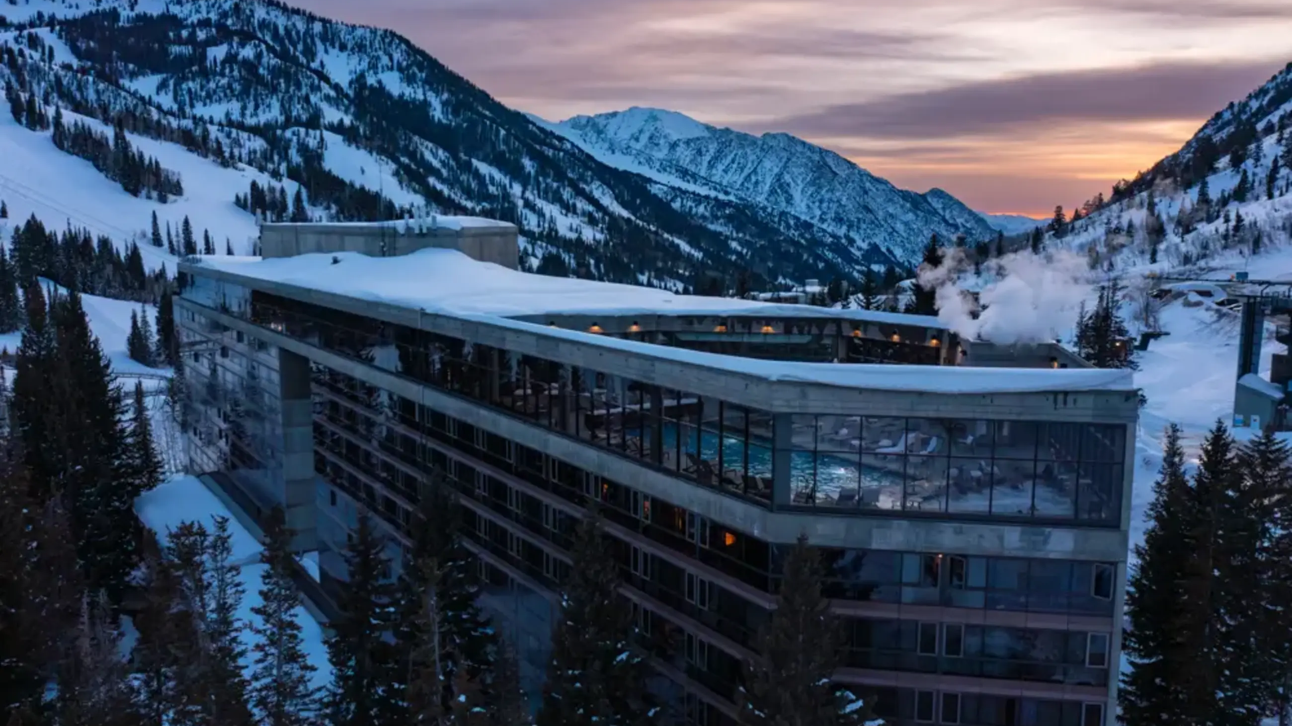The Cliff Lodge, Snowbird, Utah - Courtesy Press Office