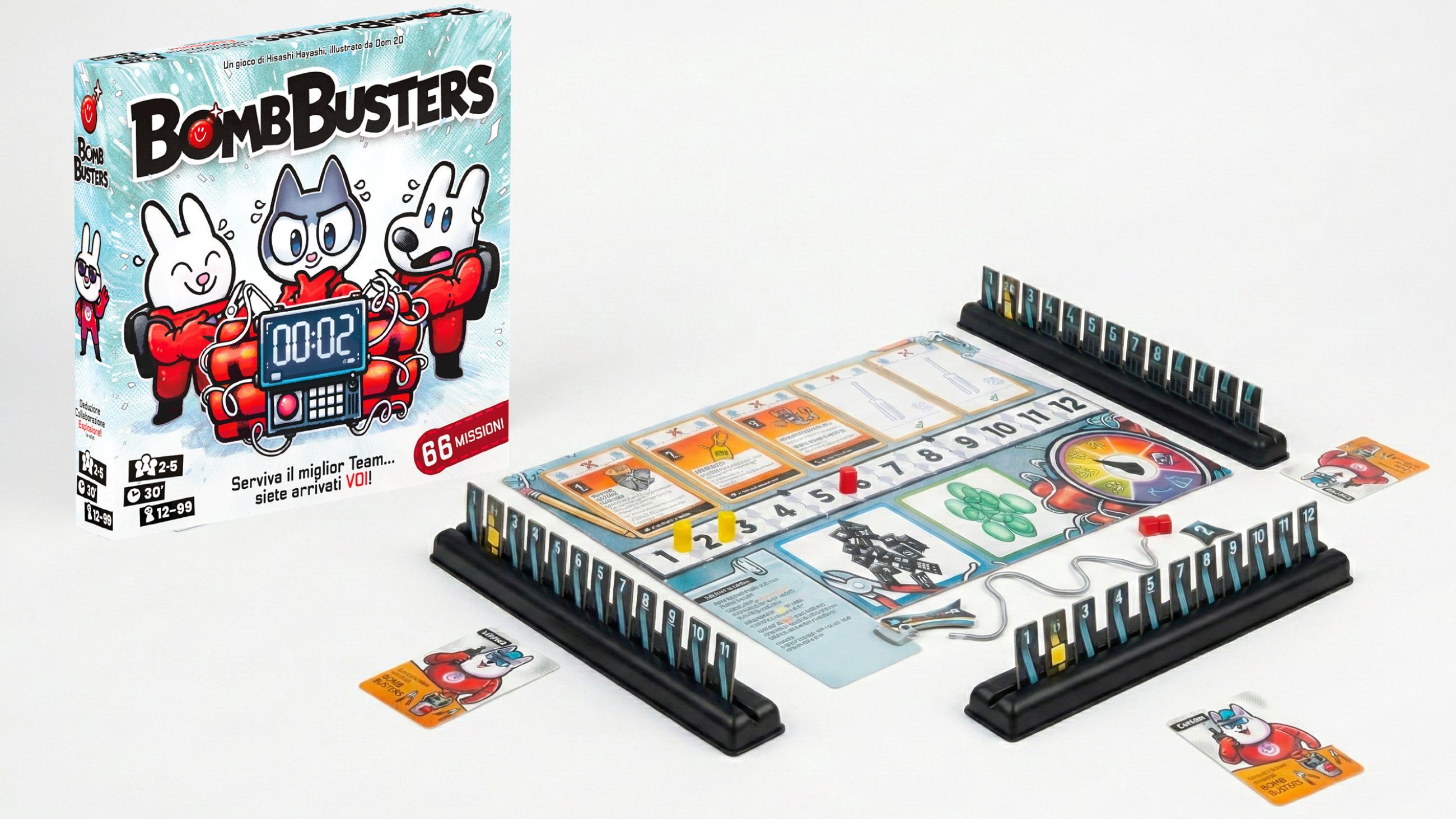 Gioco da tavolo Bomb Busters (Ghenos Games) – Credits: Courtesy press office