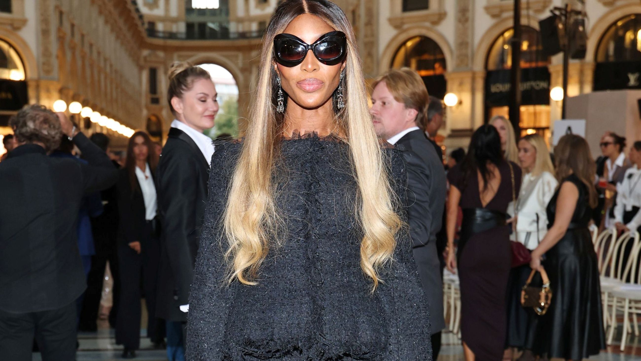 Naomi Campbell partecipa a Vogue World: Milano 2026 presso la Galleria Vittorio Emanuele II il 22 settembre 2026 a Milano, Italia - Credits: Getty Images