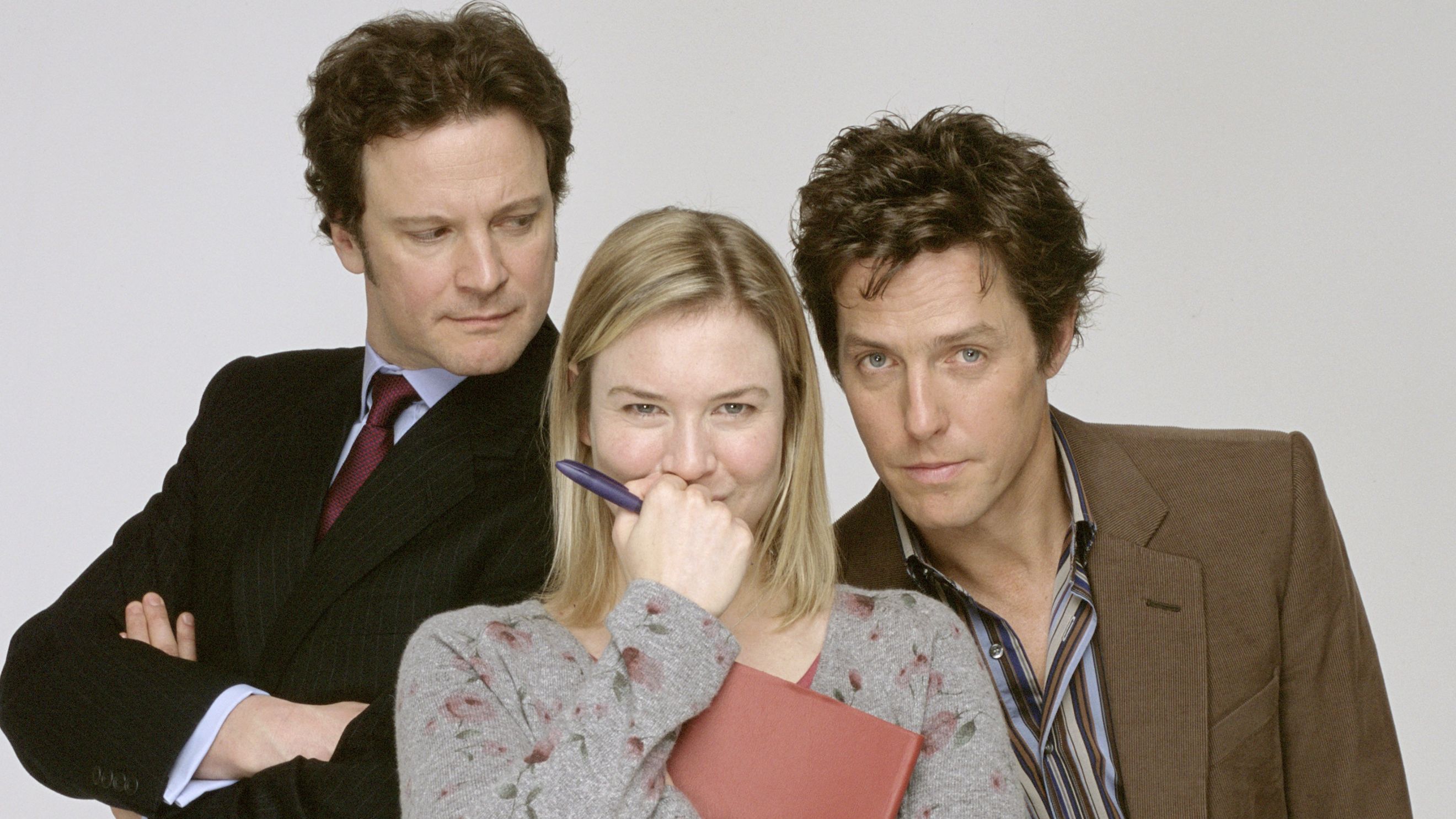 Hugh Grant e Colin Firth nella locandina de “Il diario di Bridget Jones” 
(2001, Crediti AGF) 