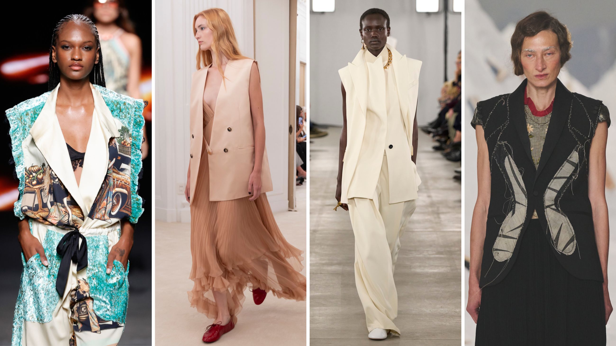 Custo Barcelona, Alberta Ferretti, Sportmax, Antonio Marras; SS26
Credits: Launchmetrics.com/Spotlight