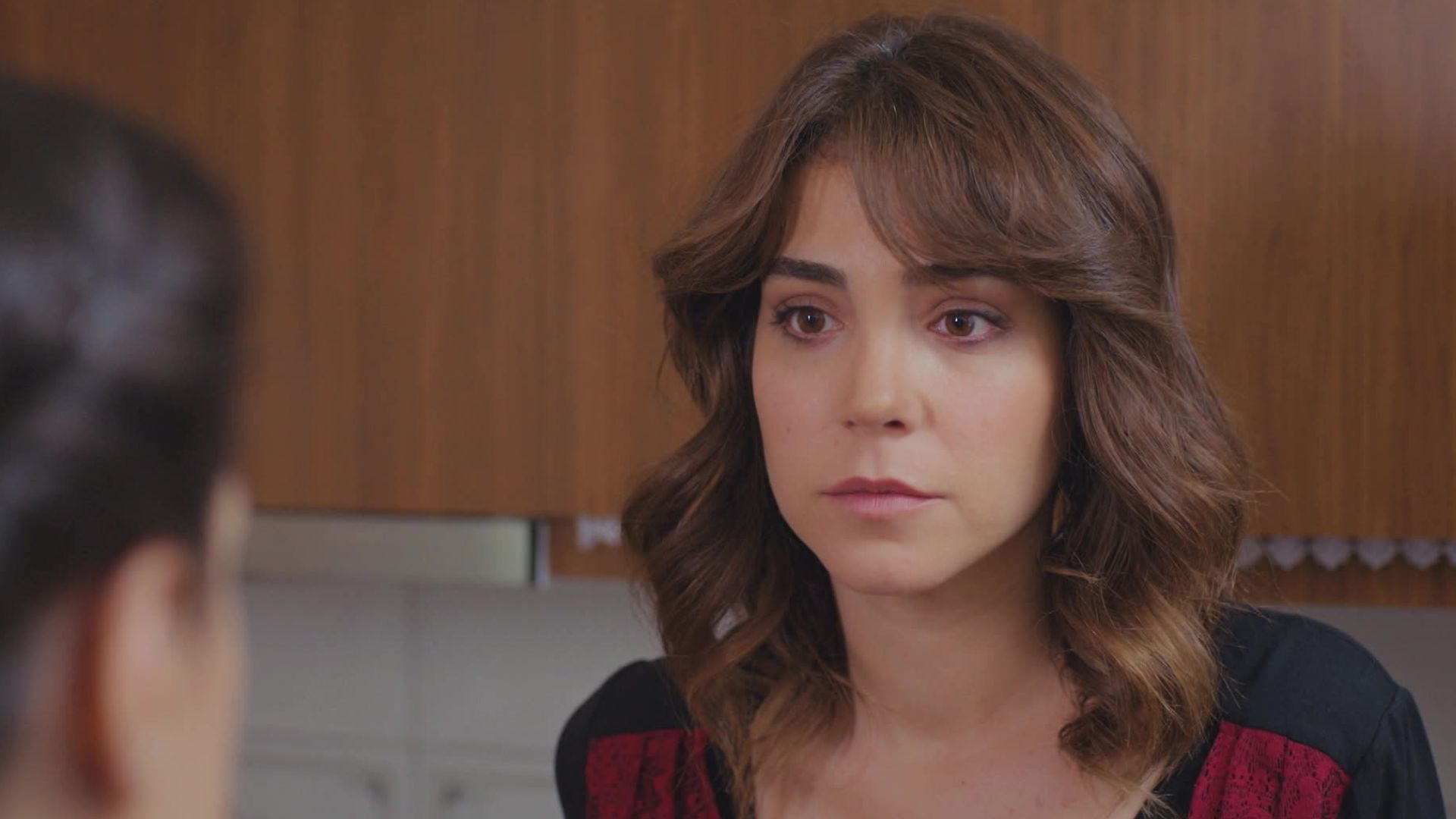 Ceyda in una scena de La forza di una donna 