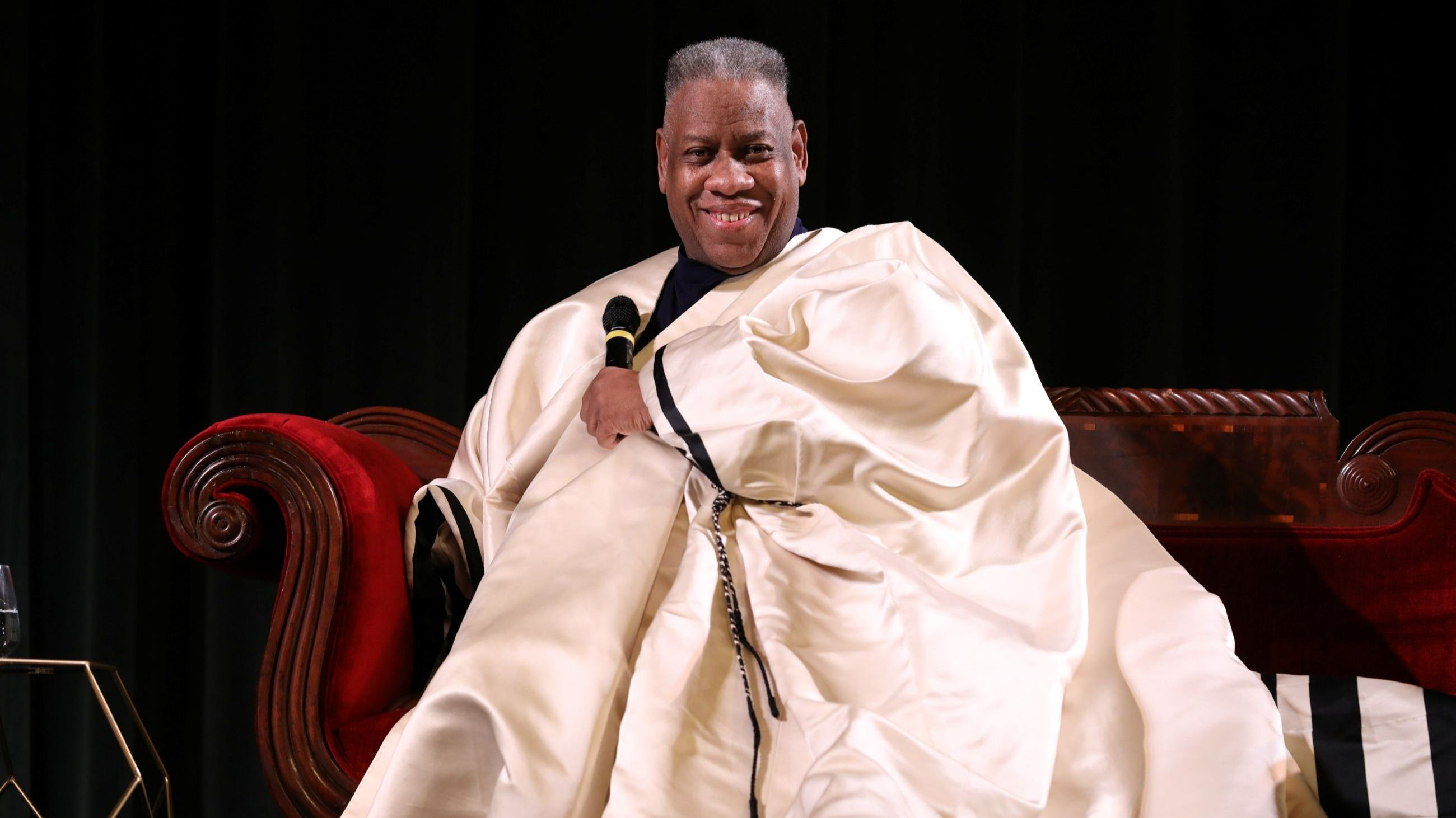 André Leon Talley parla durante il Q&A di "The Gospel According to André" durante il 21º SCAD Savannah Film Festival il 2 novembre 2018 a Savannah, Georgia - Credits: Getty Images