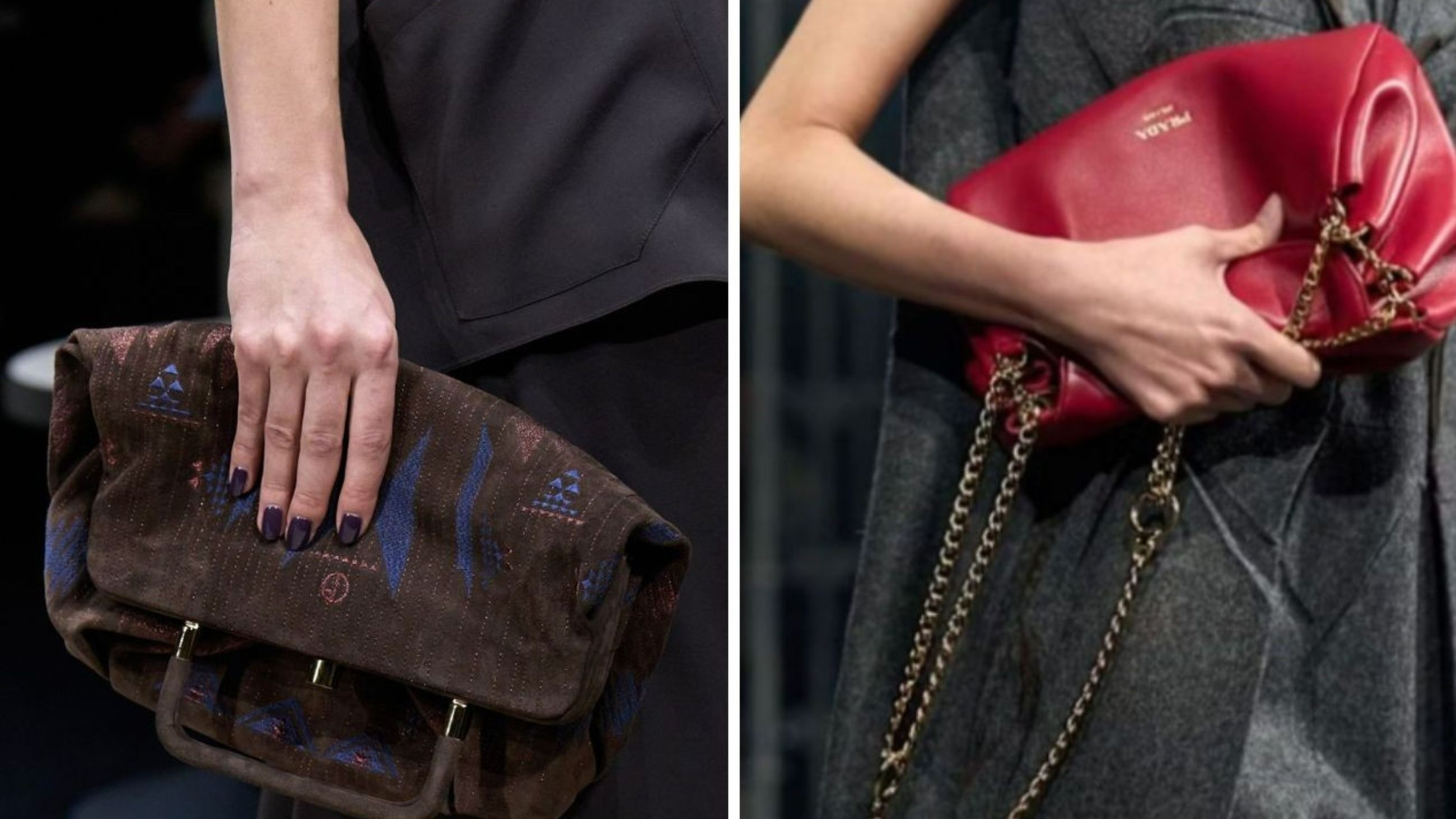 Giorgio Armani FW25; Prada FW25 - Credits: Launchmetrics.com/Spotlight