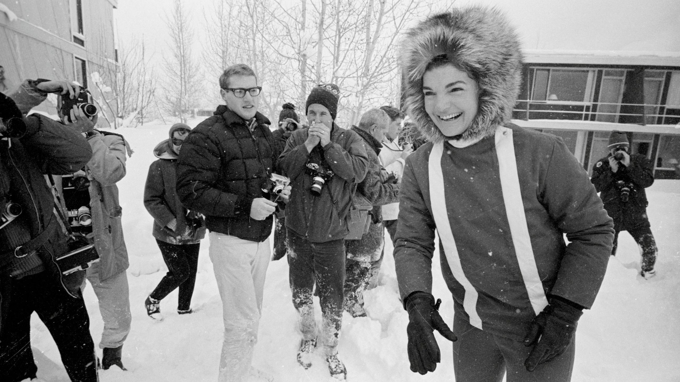 Jacqueline Kennedy ad Aspen nel 1964 - Credits: Getty Images
