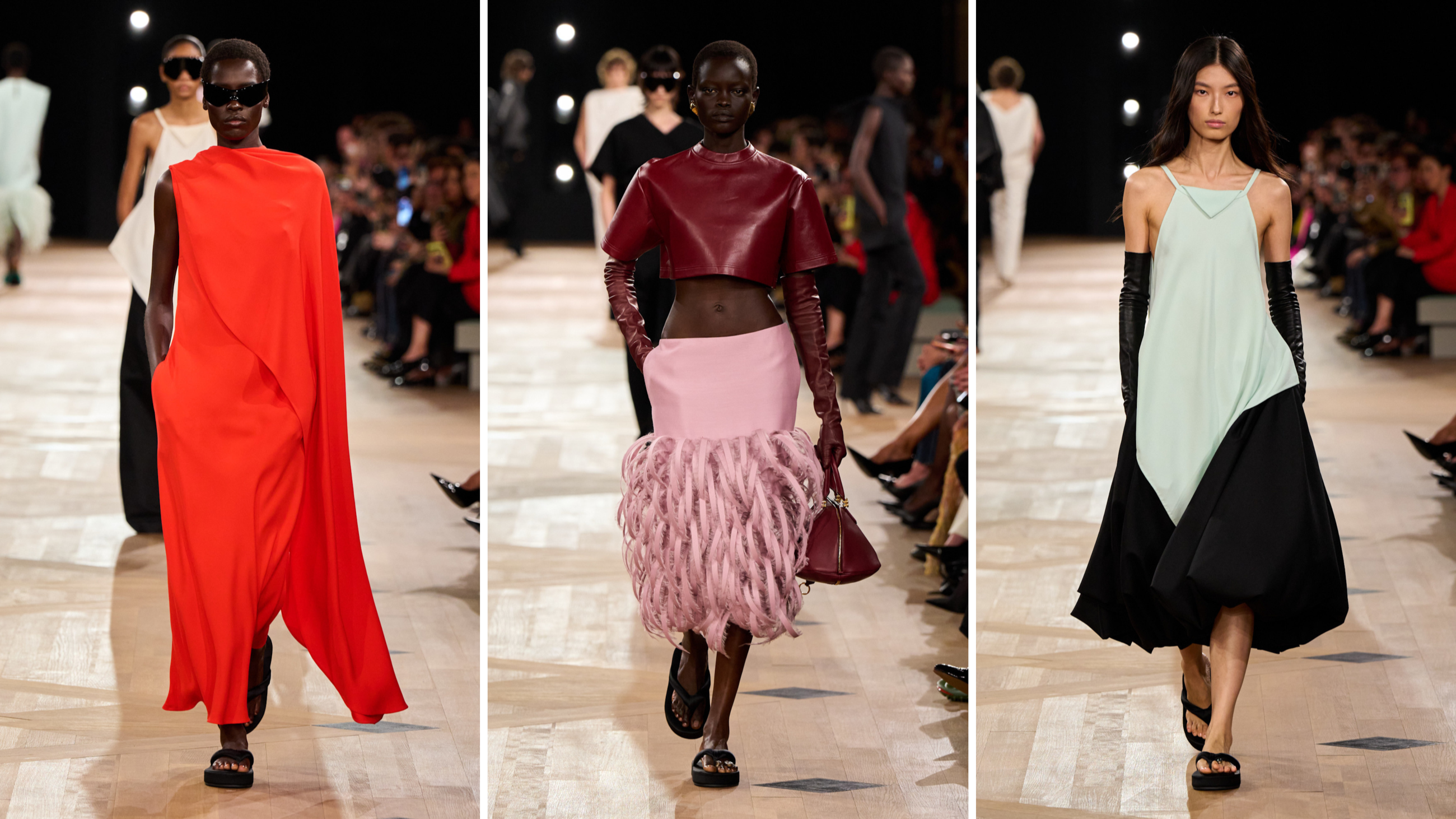 Il direttore creativo Pierpaolo Piccioli ricalibra i codici stilistici di Balenciaga per le proposte SS26; Paris Fashion Week, 4 ottobre 2025 - Credits: Launchmetrics.com/Spotlight