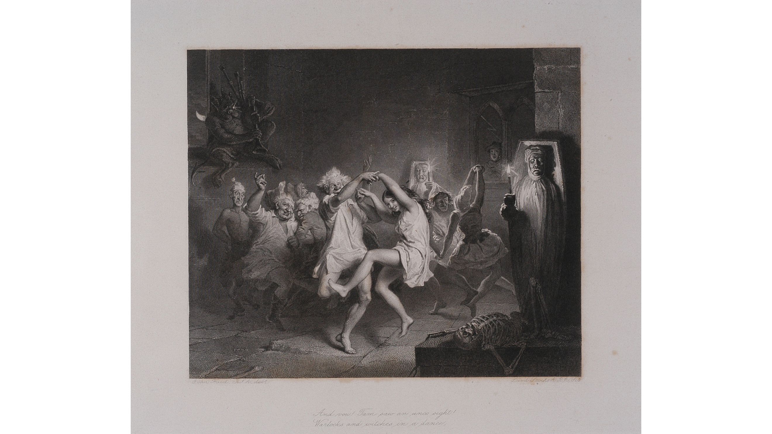 Lumb Stocks, Streghe e stregoni danzanti – seconda metà XIX sec., collezione Invernizzi - Courtesy Press Office