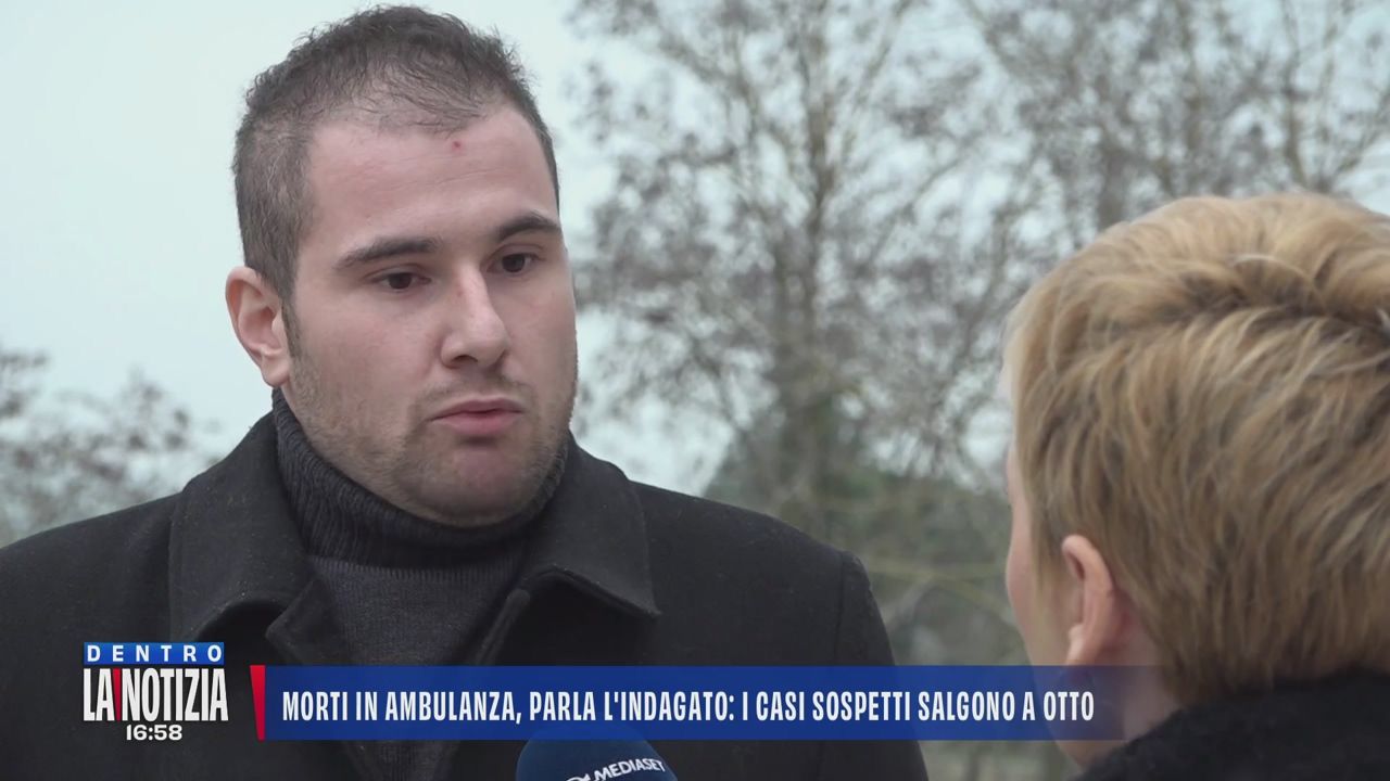 Luca Spada, operatore della Croce Rossa