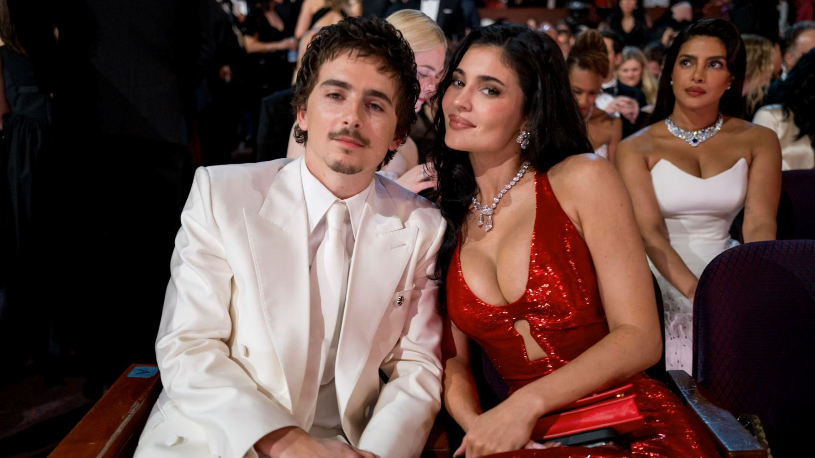 Timothée Chalamet e Kylie Jenner partecipano alla 98ª edizione degli Oscar - Credits: Getty Images