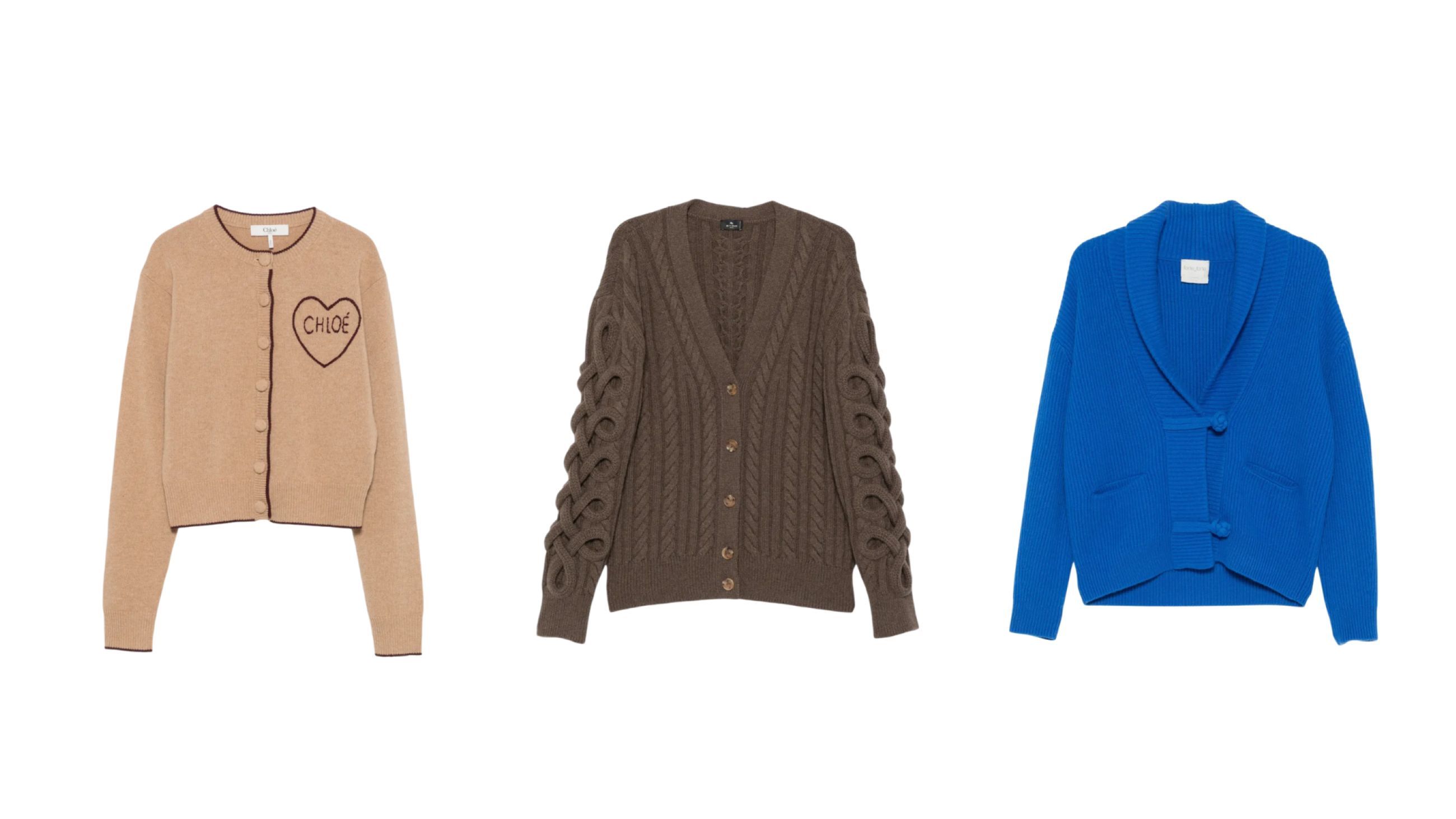 Da sinistra: Chloé, Etro, Forte Forte