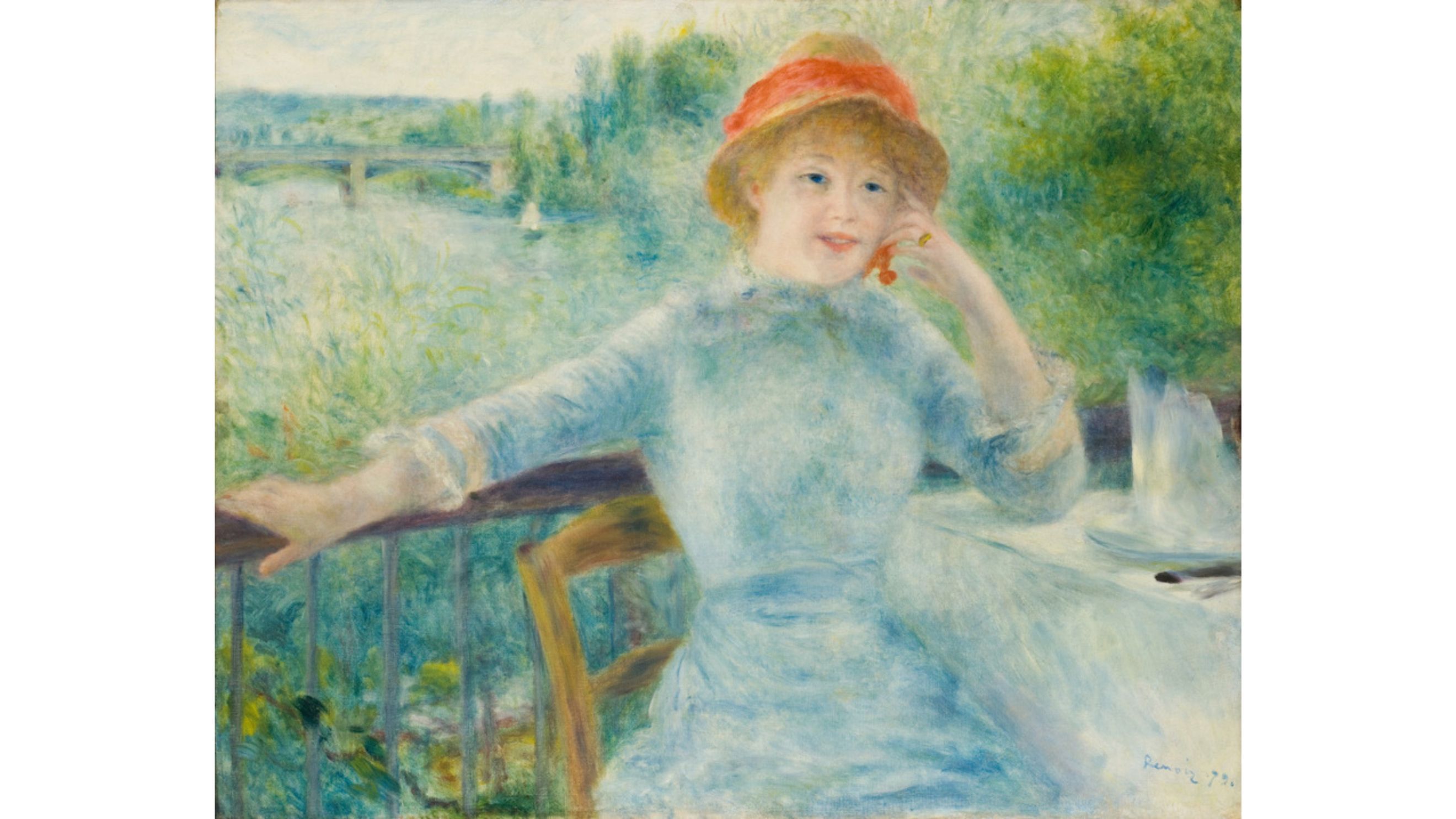 Auguste Renoir. Alphonsine Fournaise, 1879. Musée d'Orsay. Don D. David-Weill, 1937 © Musée d’Orsay, Dist. RMN-Grand Palais / Patrice Schmidt