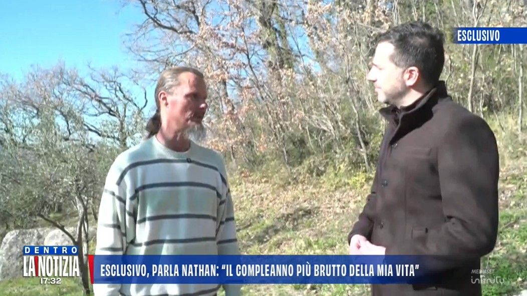 Famiglia nel bosco, l'intervista a Nathan
