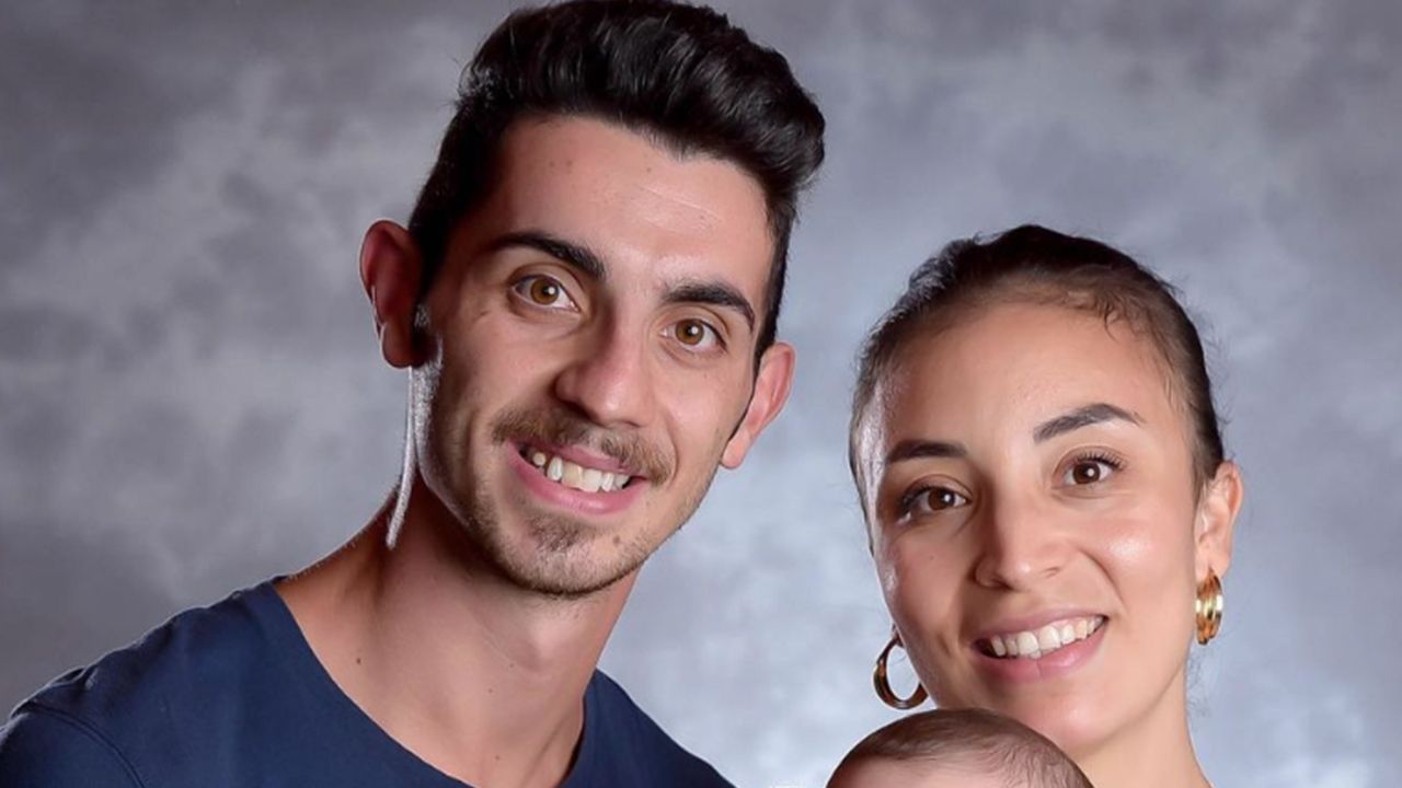 Massimo Stano e la moglie Fatima Lofti (foto di Alfred Suelo)