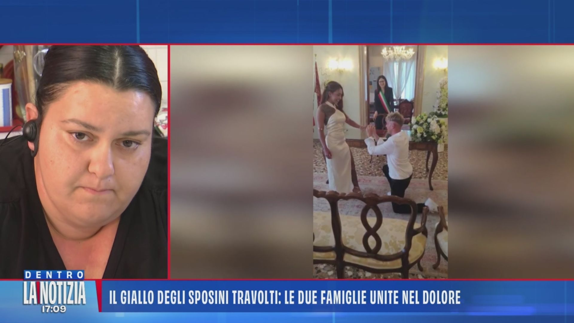 A Dentro la notizia gli zii di Sean Michieli