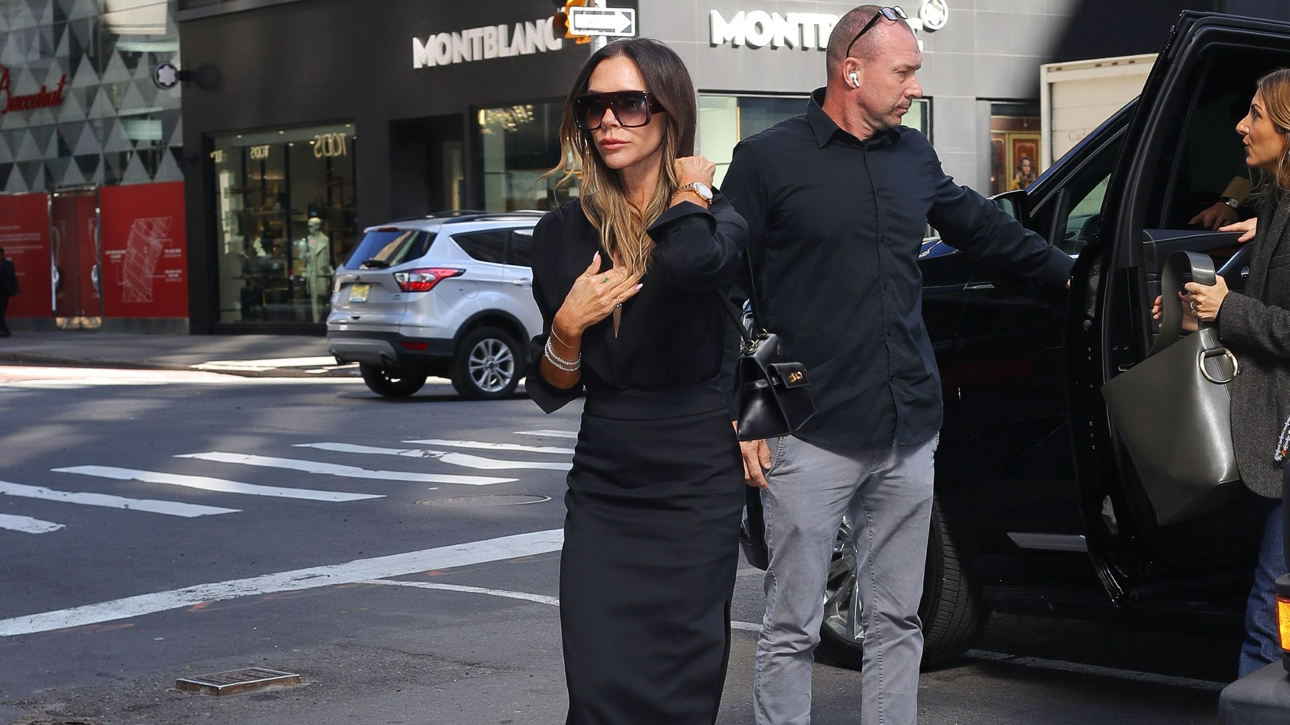 Victoria Beckham viene vista arrivare al negozio Balenciaga il 16 ottobre 2025 a New York, New York - Credits: Getty Images
