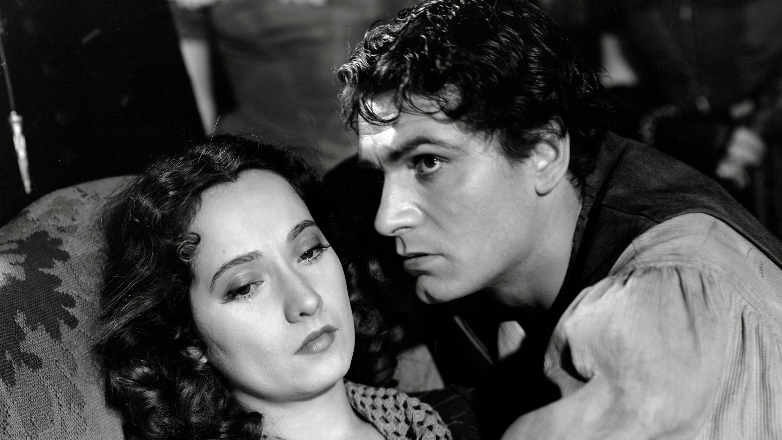 Laurence Olivier, Merle Oberon, "Wuthering Heights", 1939 - Credits AGF
