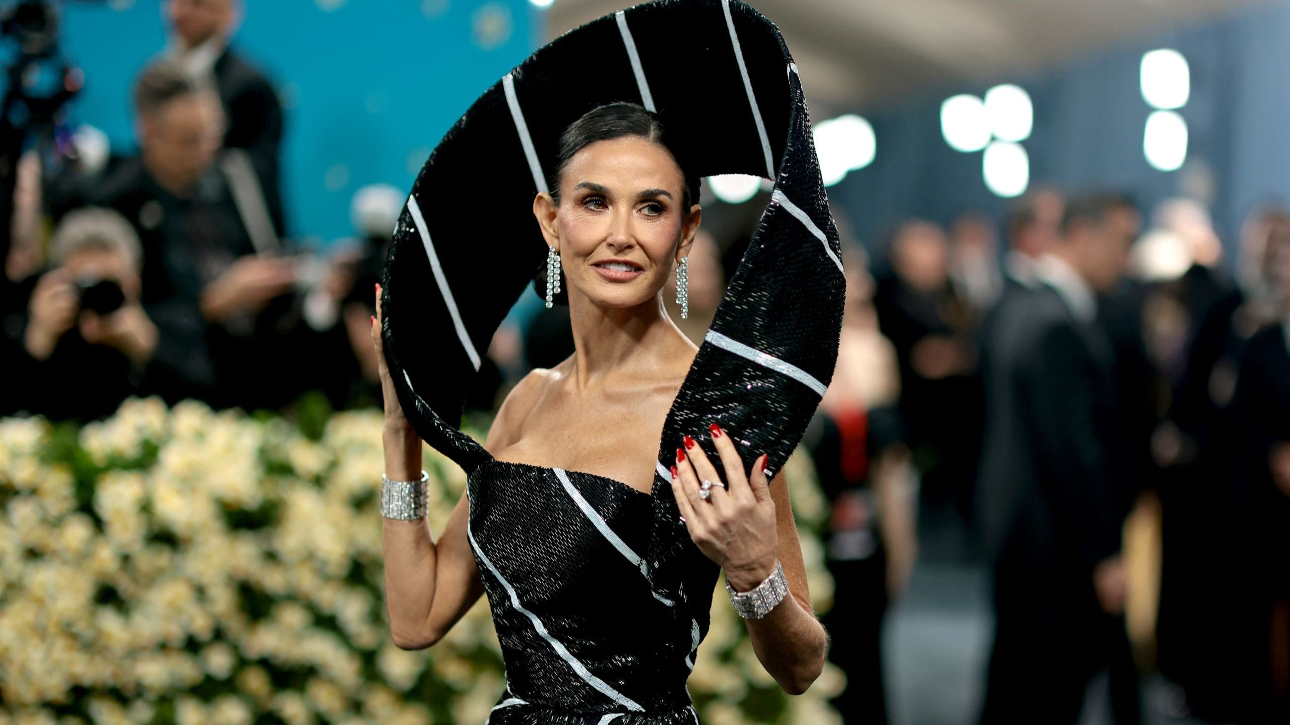 Demi Moore sul carpet dell’ultimo Met Gala
Credits Getty Images